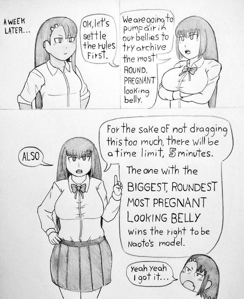 Nagatoro's Max Belly Expansion page 9 full