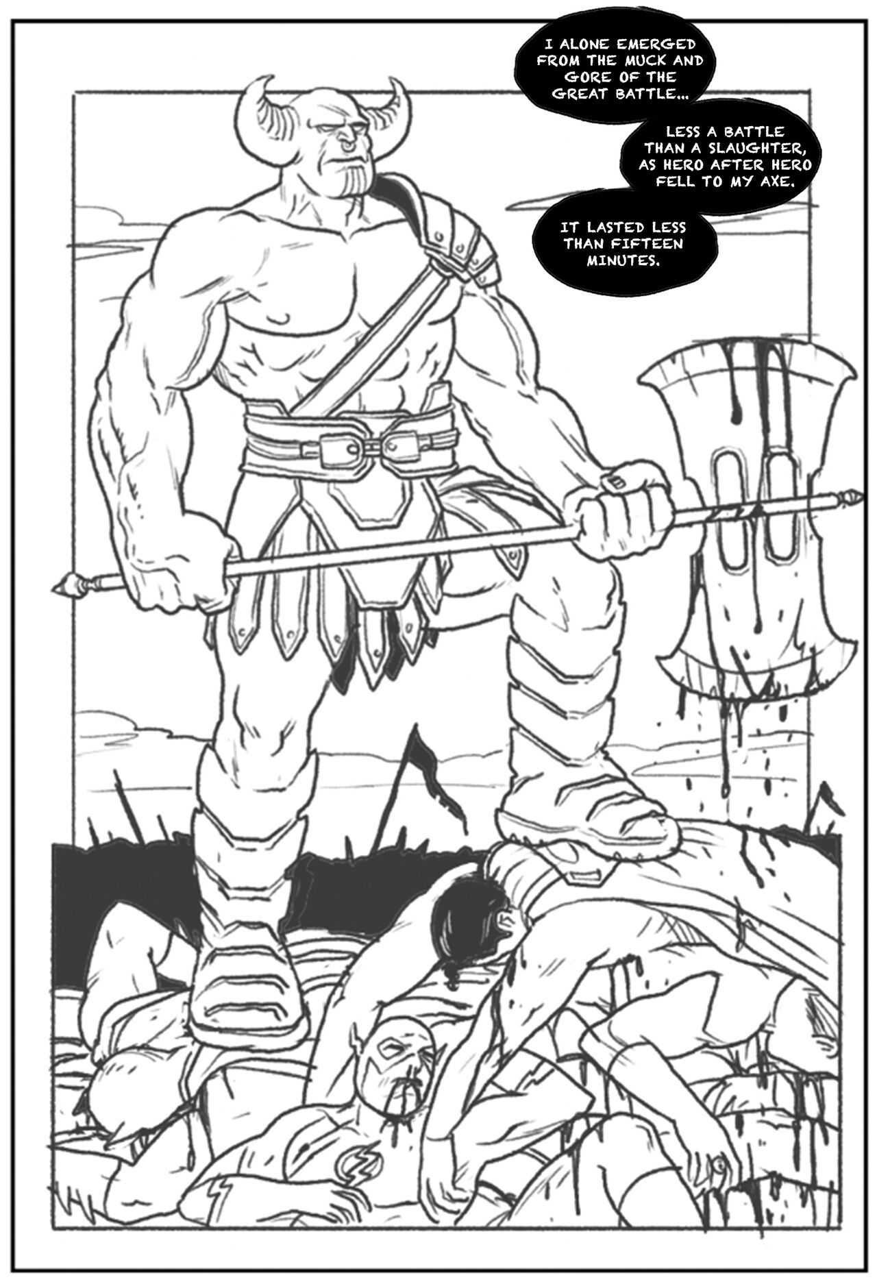 Power Girl Decimated - Soft Shaded page 5 full