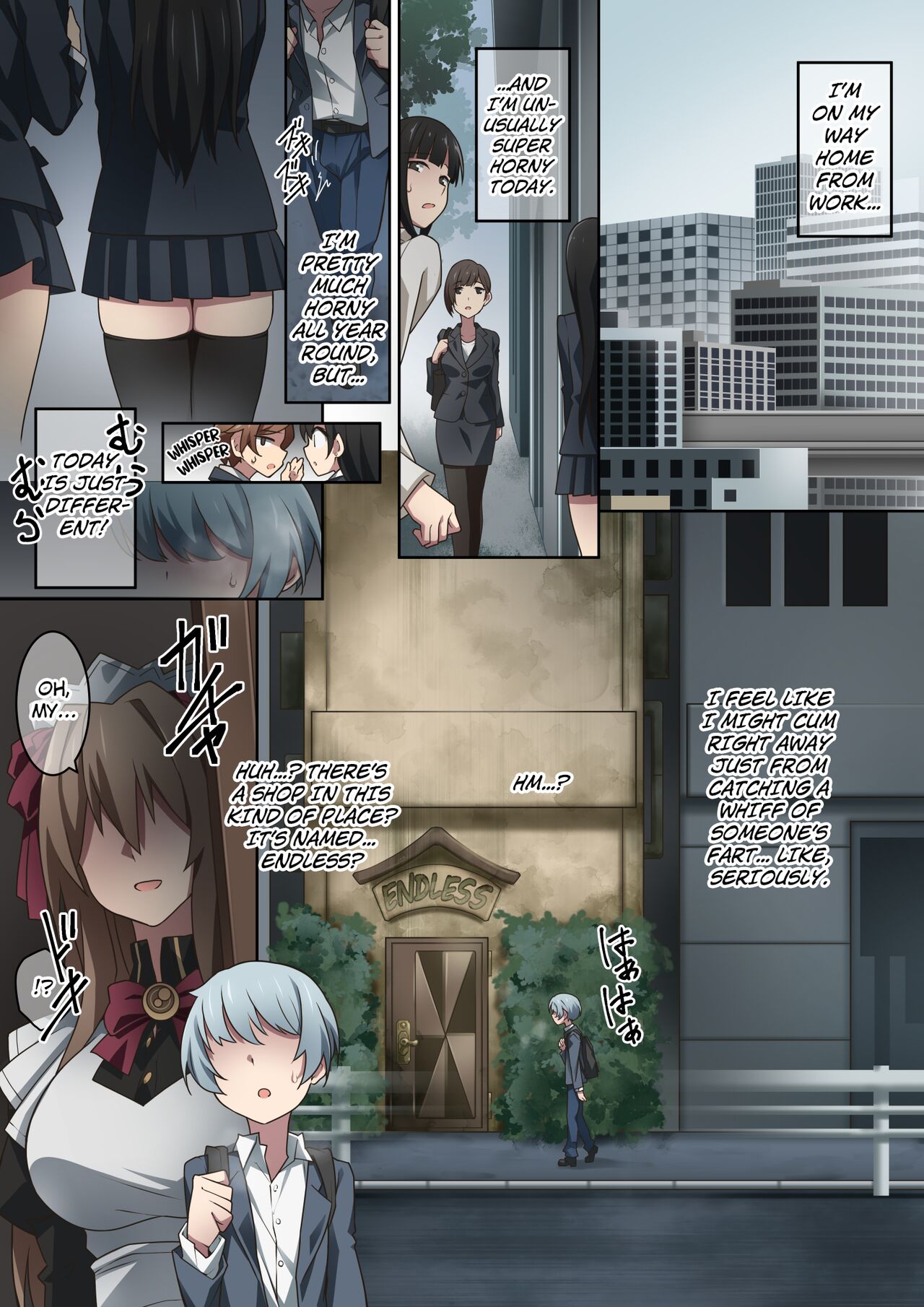 Onara wo kagase rareru to 100% Shasei suru o Mise page 1 full