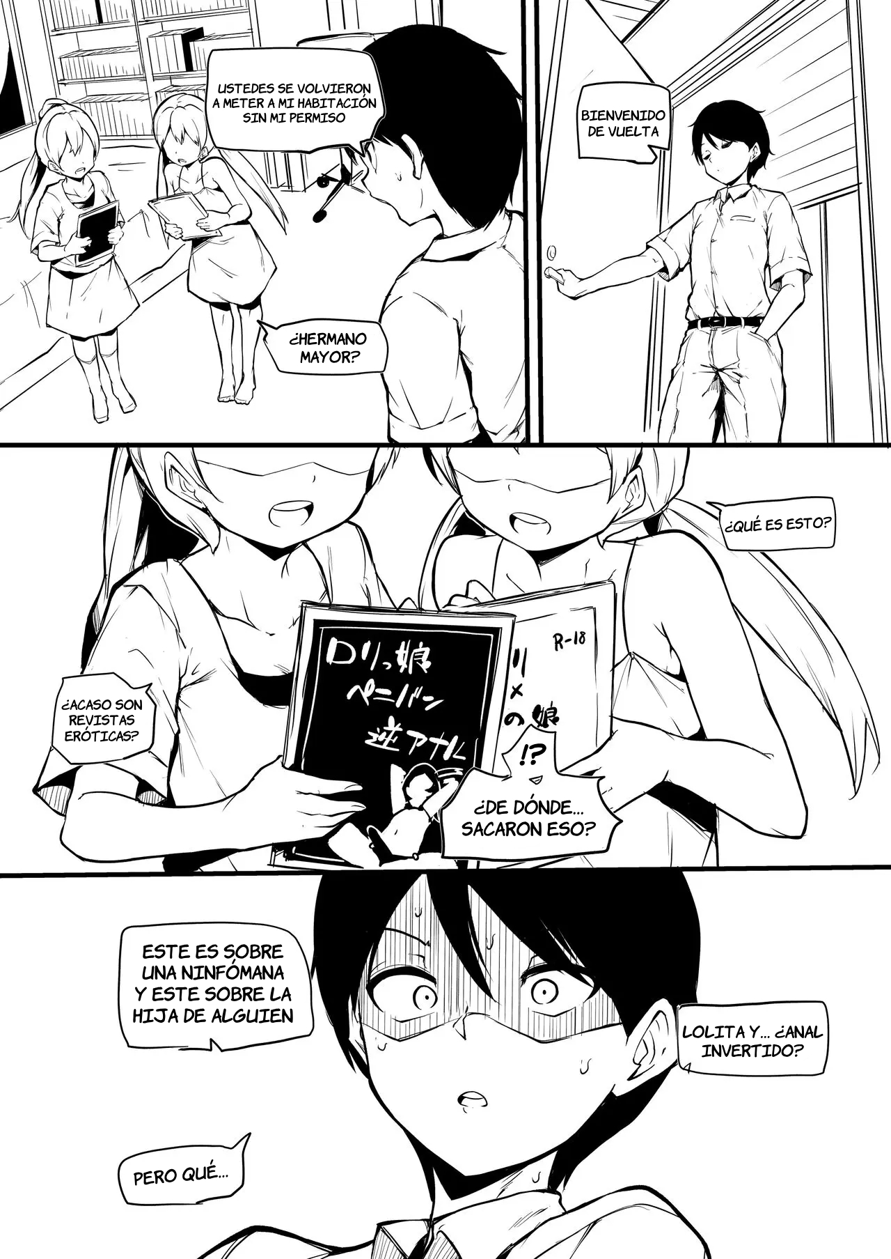 Futago no Imouto ga Onii-chan o Mesu Ochi Saseru | Las hermanas gemelas hacen que Onii-chan actúe como una chica page 5 full