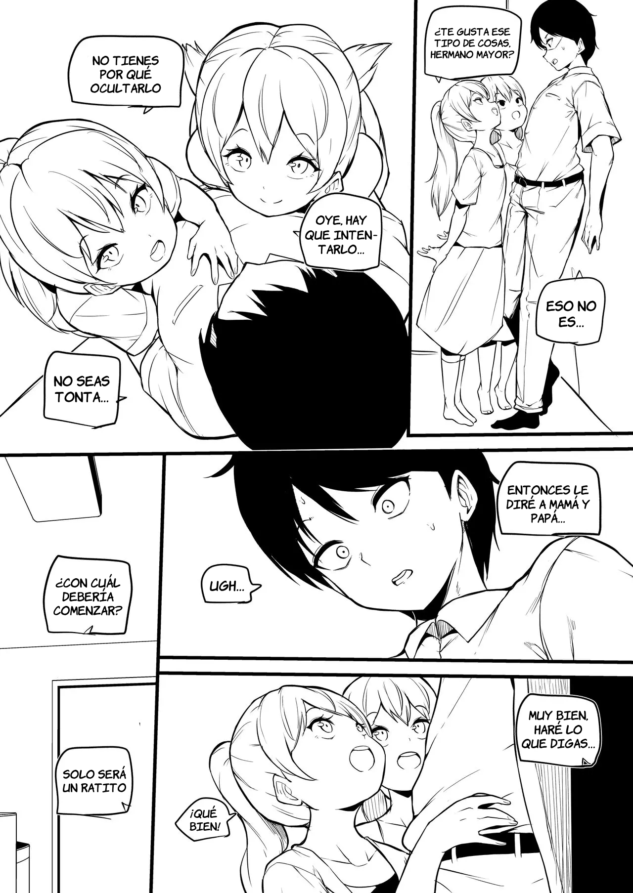 Futago no Imouto ga Onii-chan o Mesu Ochi Saseru | Las hermanas gemelas hacen que Onii-chan actúe como una chica page 6 full