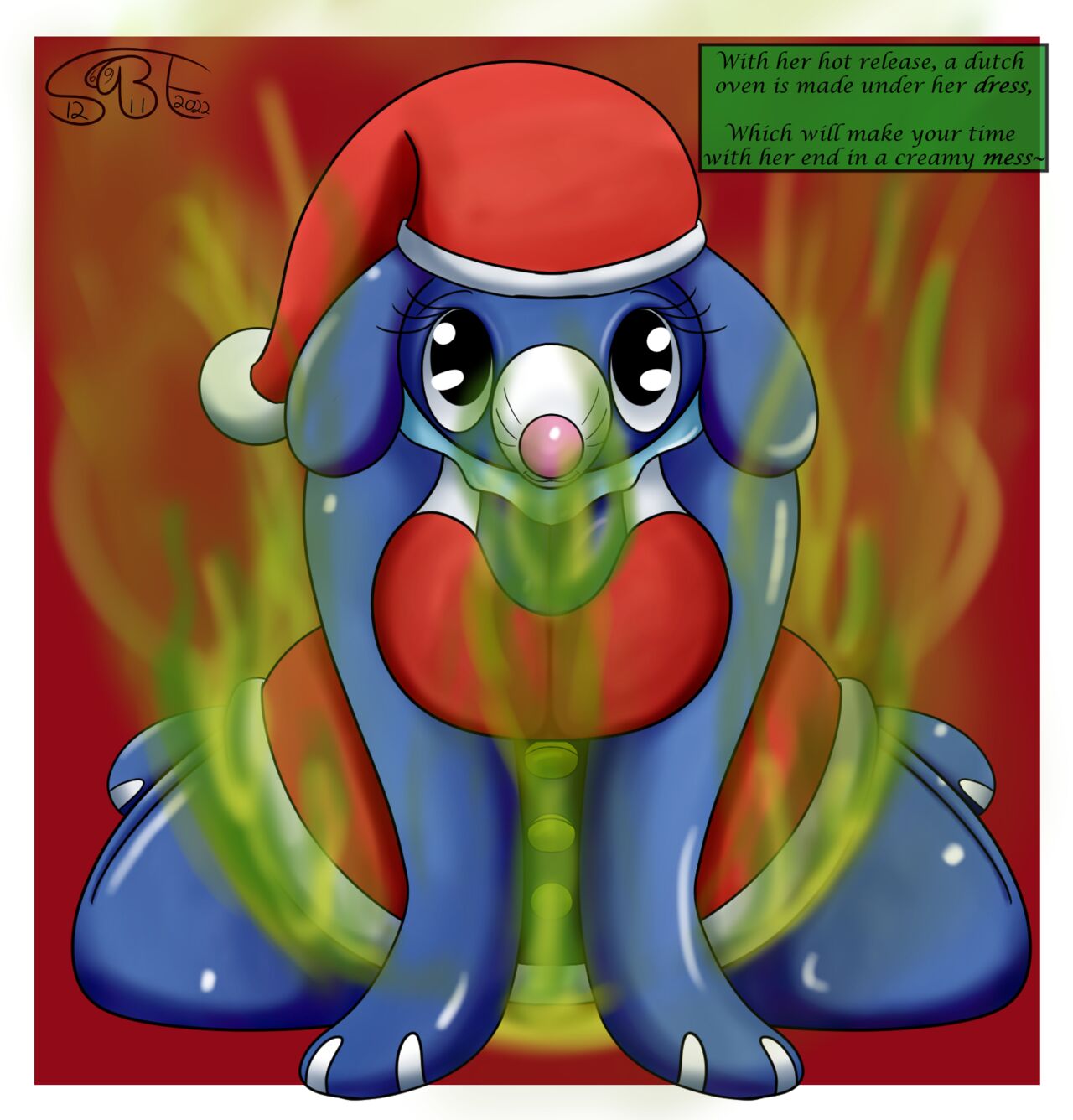 Fizzy Claus' Gassy Christmas page 8 full