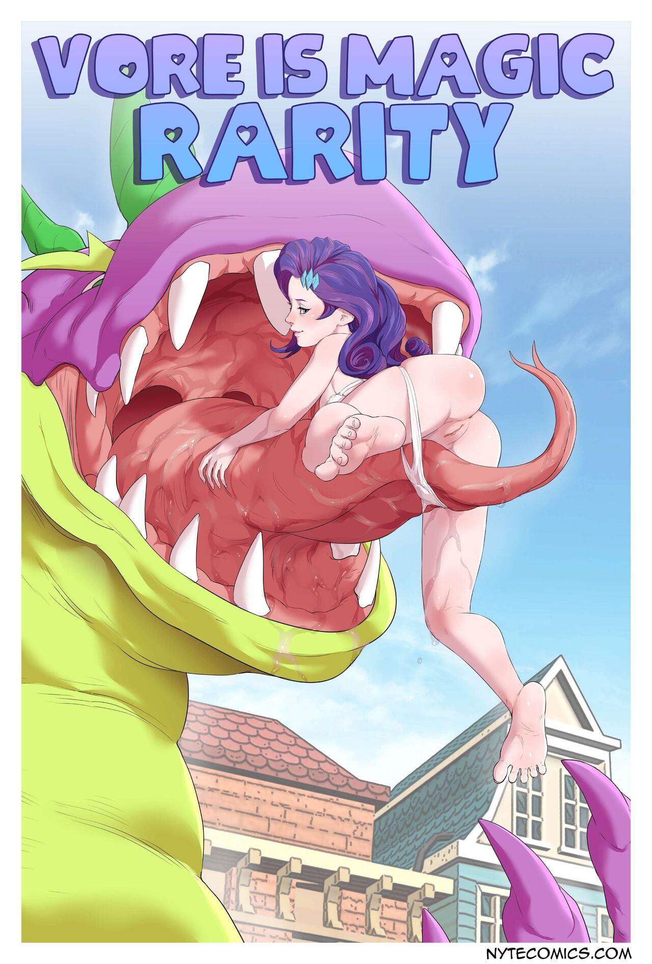 Vore is magic: Rarity page 1 full