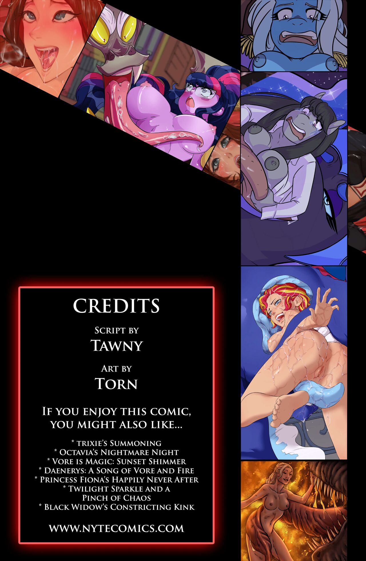 Vore is magic: Rarity page 2 full