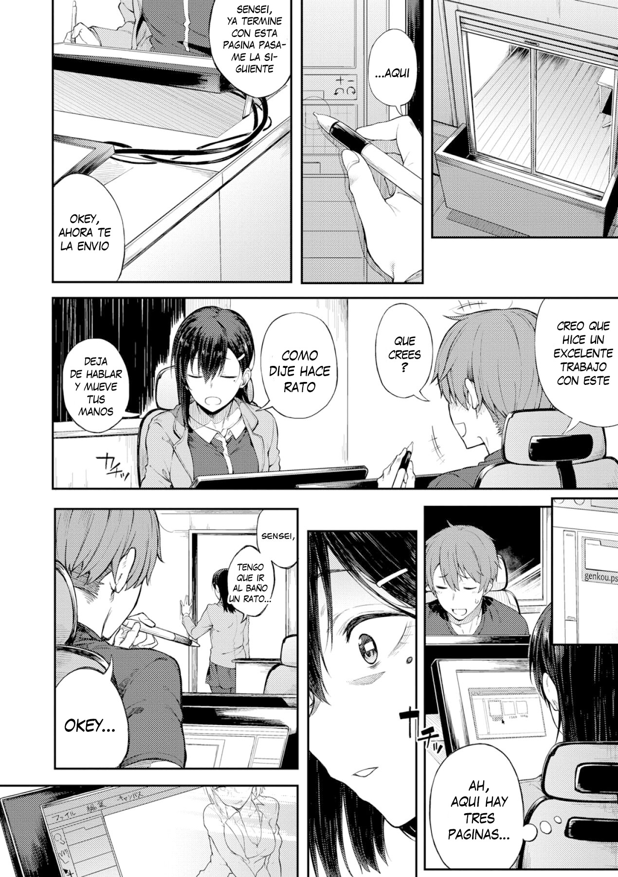 Ero Manga Mitai ni | Como en un manga erotico page 7 full