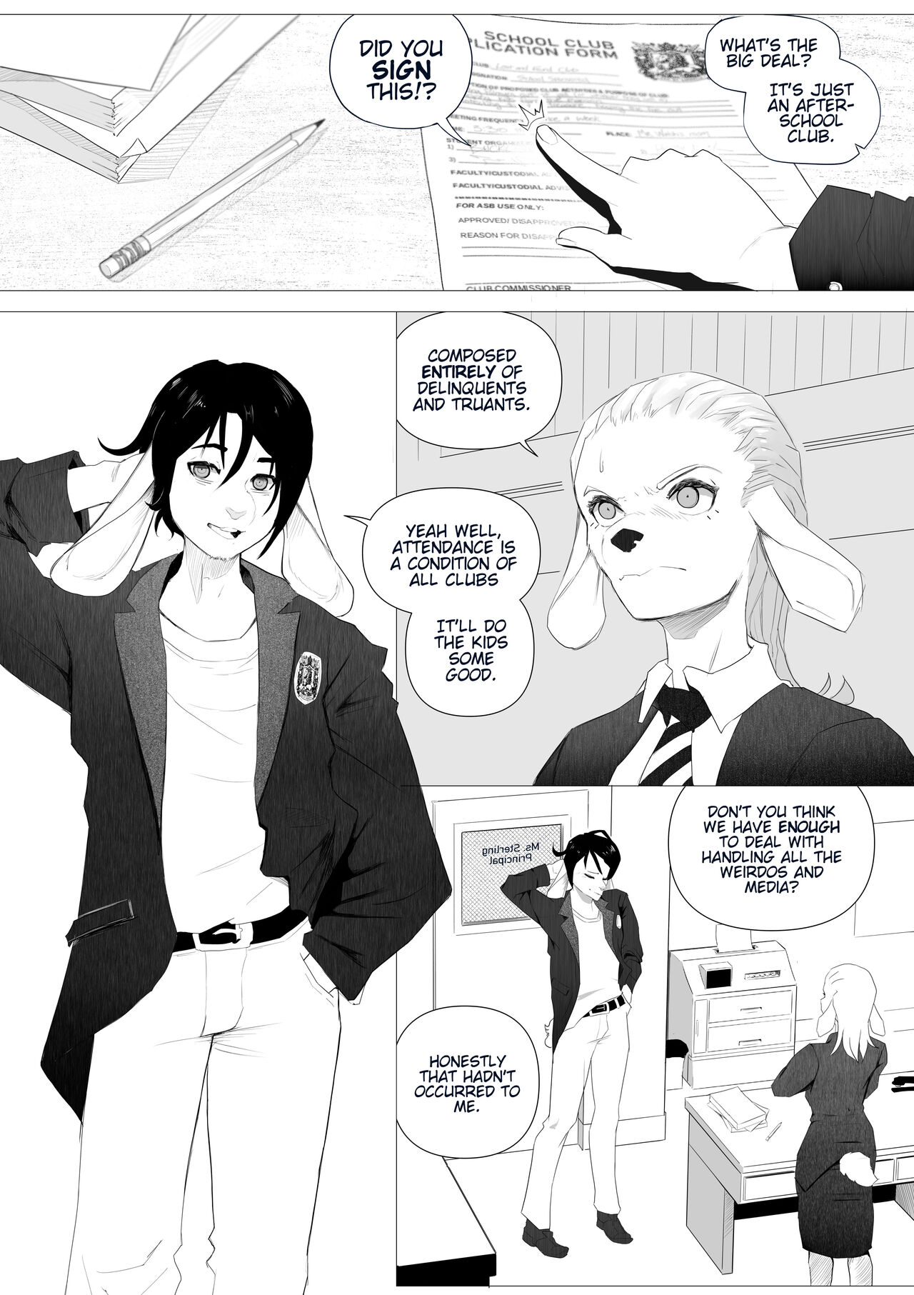 Lost and Found Club: Chapter 1 page 1 full