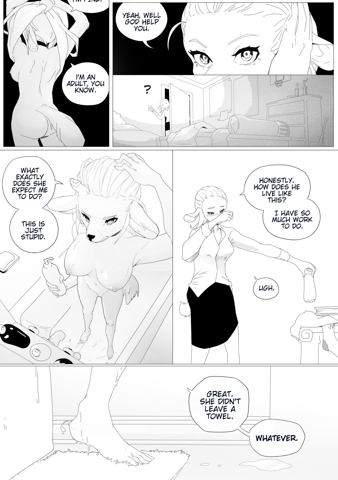 Lost and Found Club: Chapter 1 page 8 full