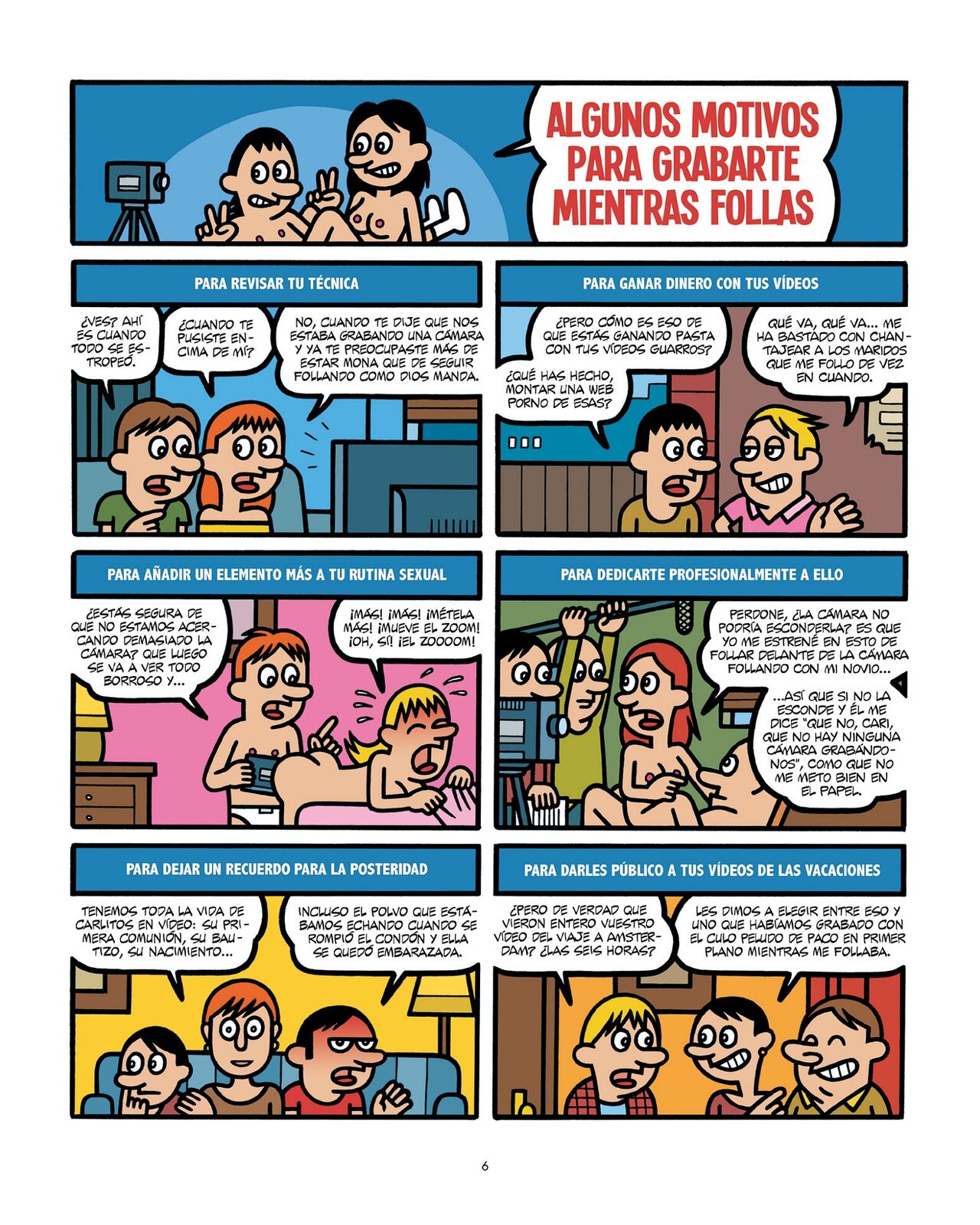 Sexorama - Consejos sexuales para chavalas y chavales page 6 full