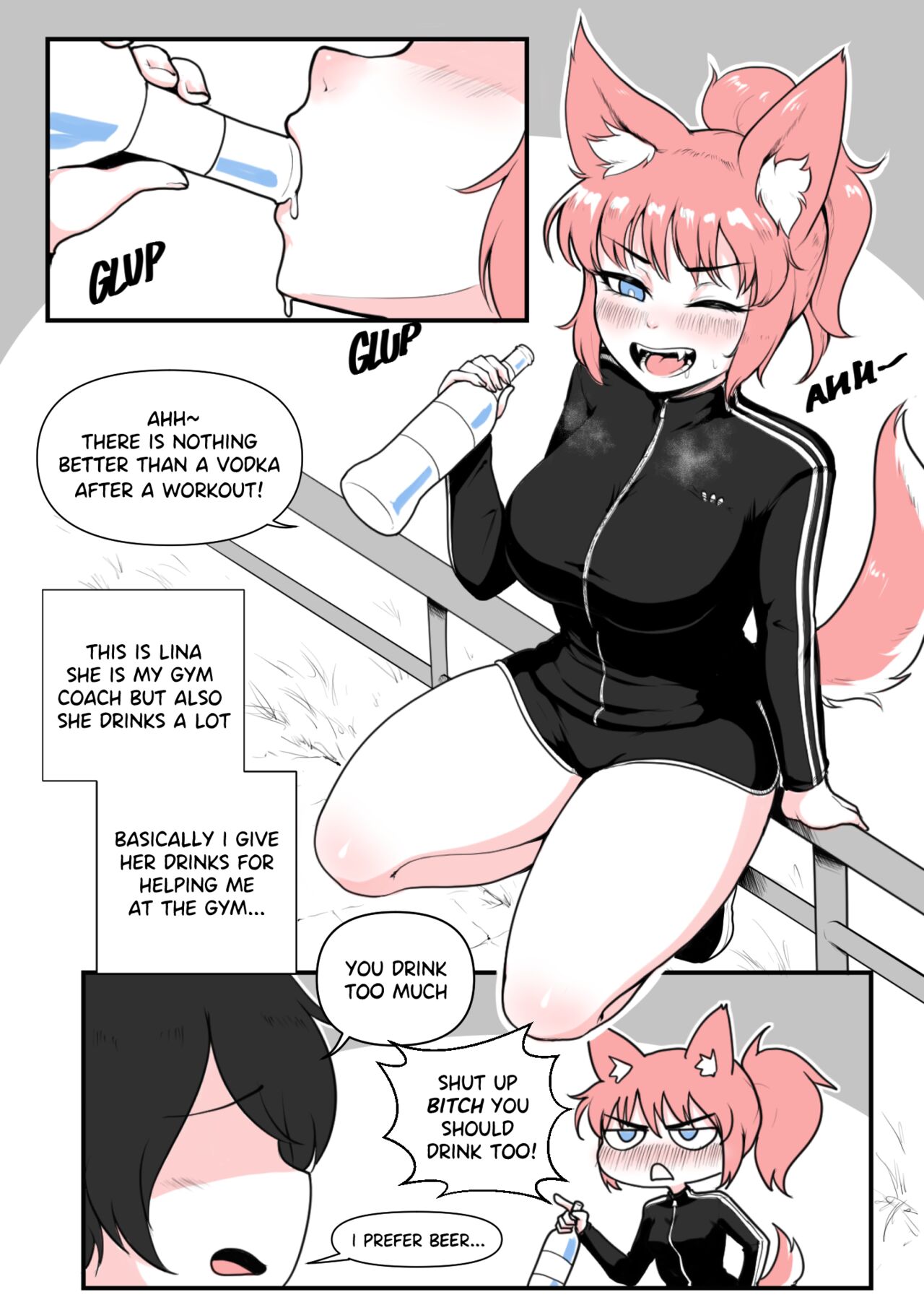 A horny lesson with my coach Lina page 2 full