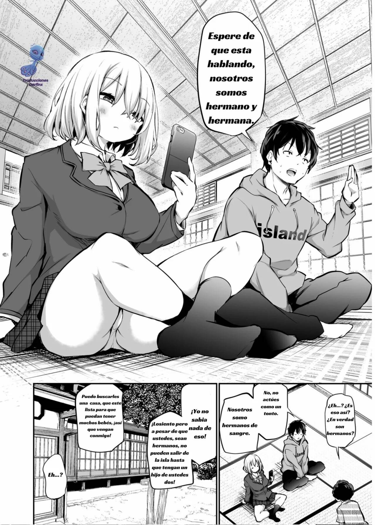 Imouto Haramasenai to Derarenai Shima | No podemos salir de la isla a menos que deje embarazada a mi hermana page 4 full