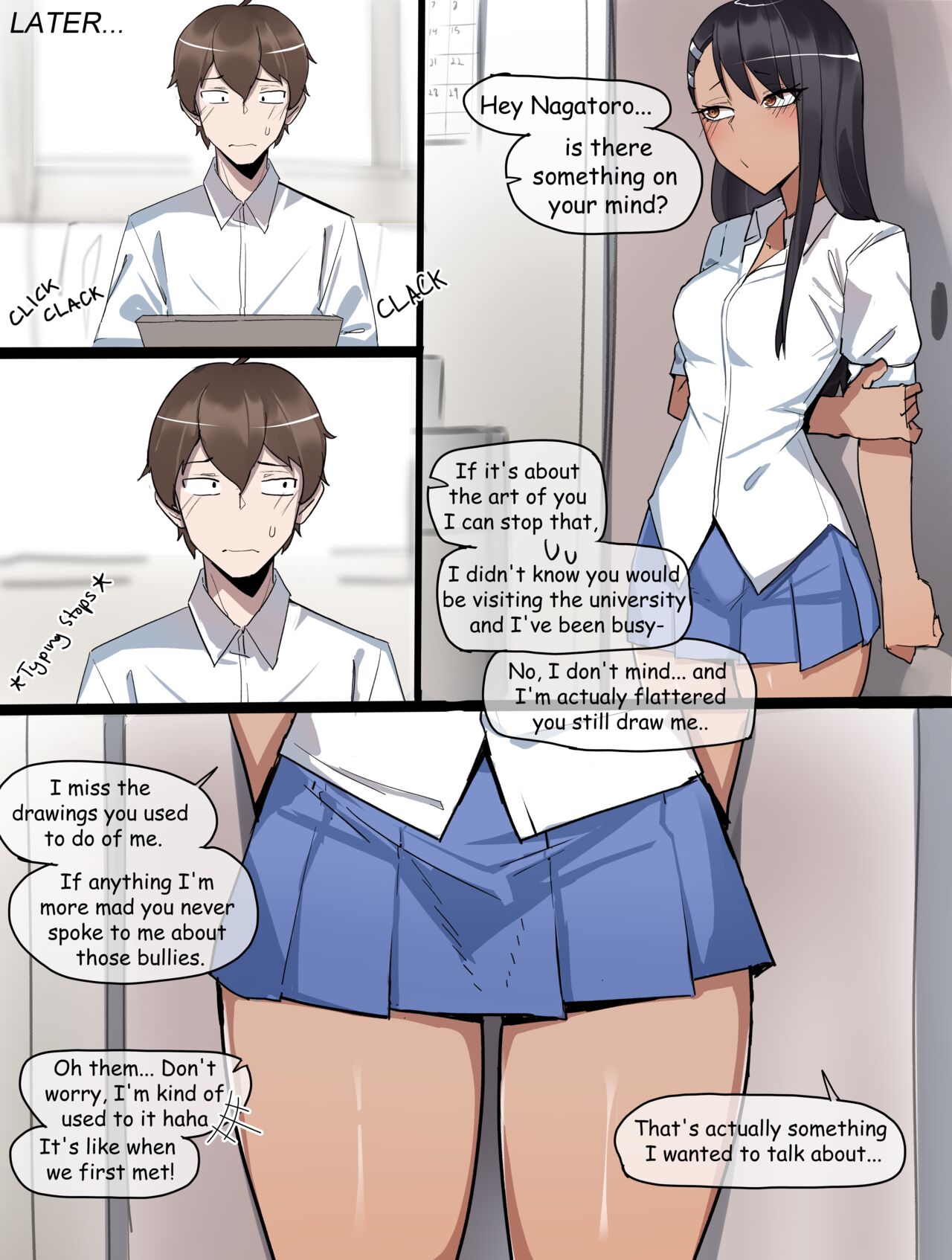 Nagatoro doujin page 4 full