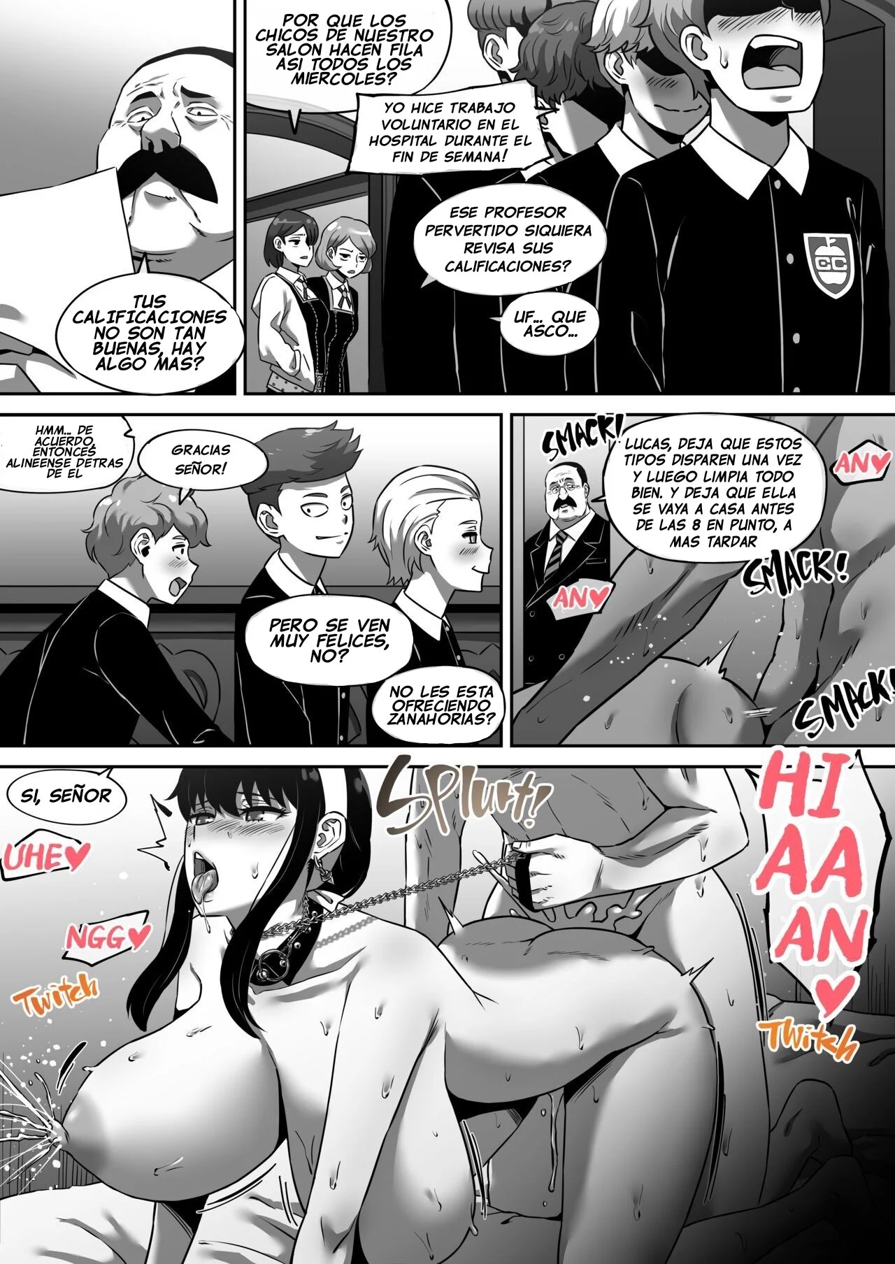 Klein Ryou Kyouyou Nikubenki Nyuugyuu Babaa Yor Forger 2 page 3 full
