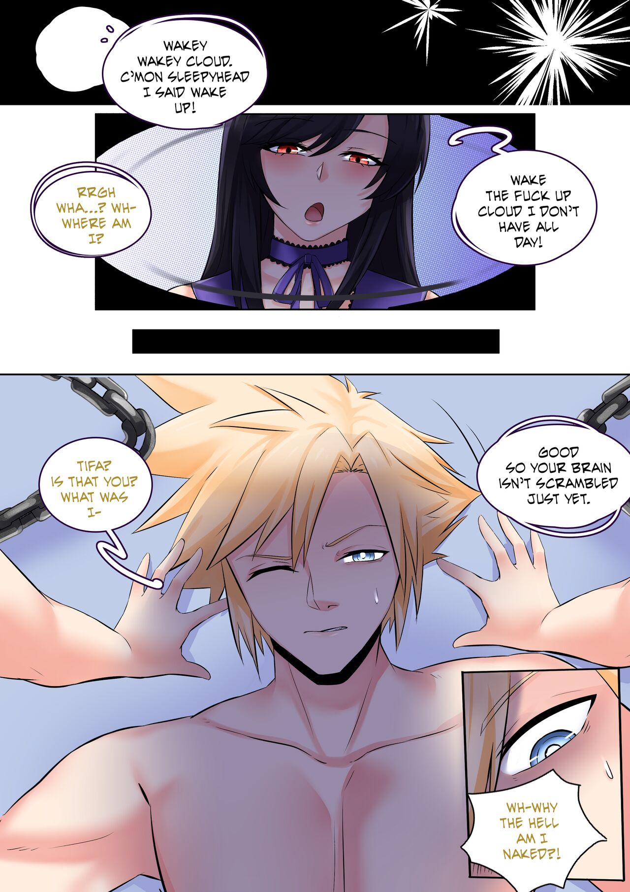 Final Fantasy 7: Honey Bee Inn page 8 full