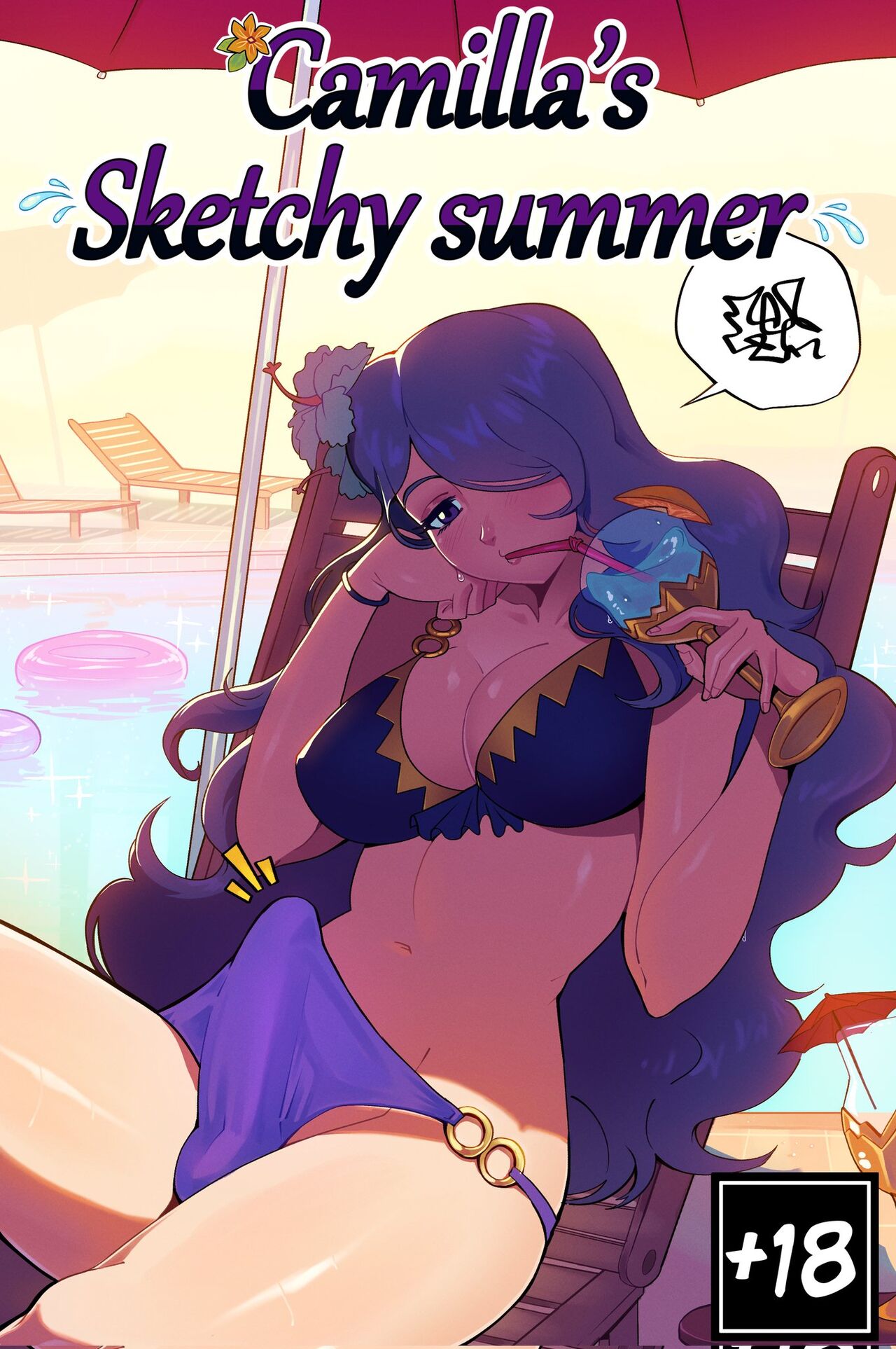 Camilla's Sketchy Summer page 1 full