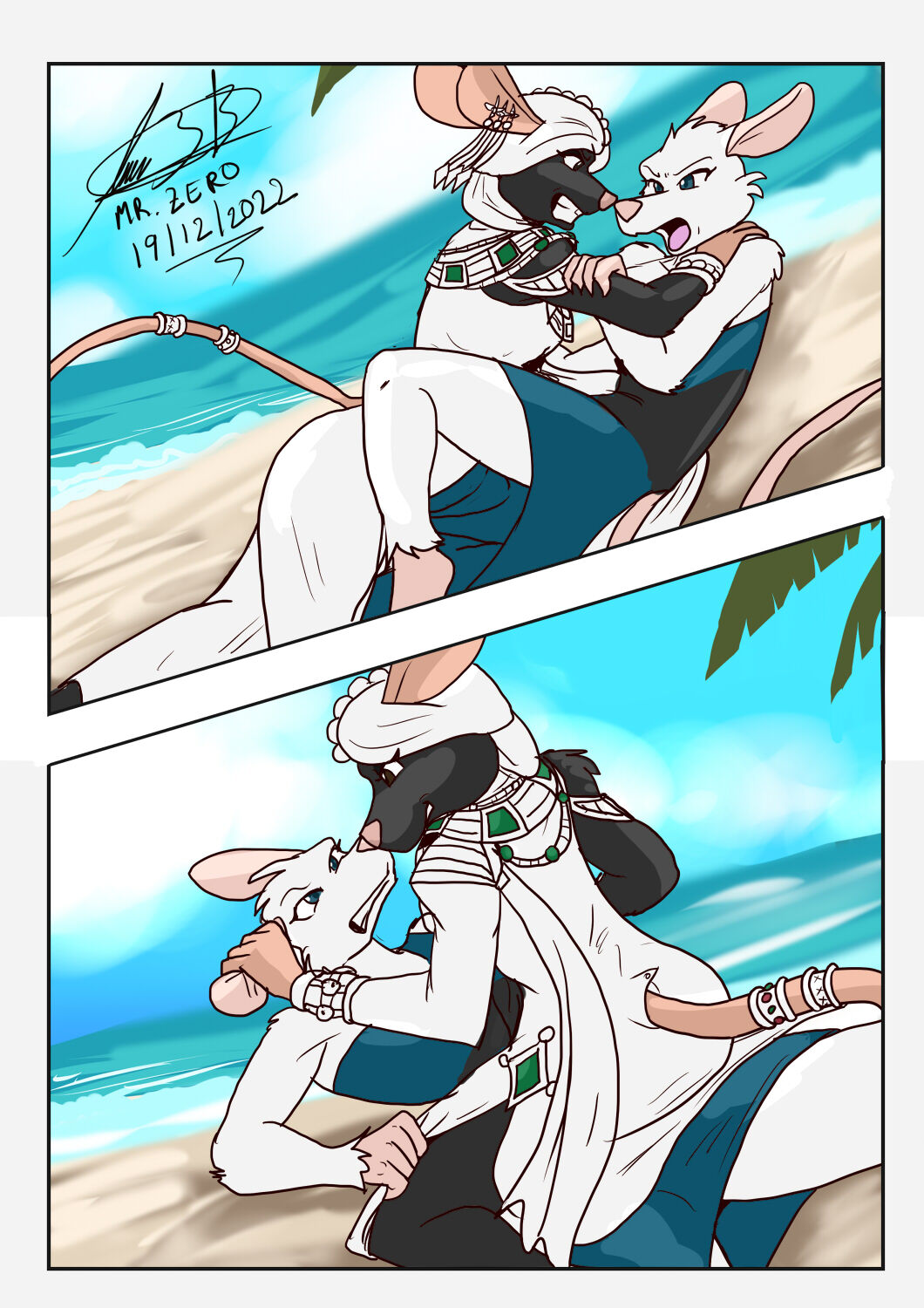 Rats Fight on the Beach page 3 full