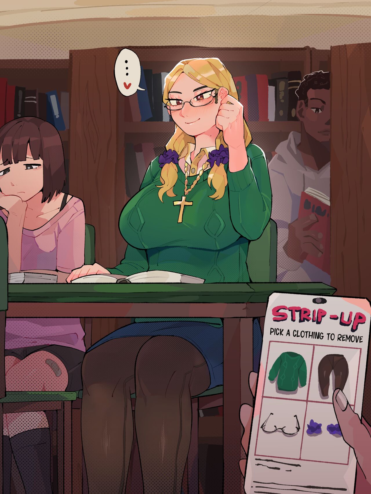 Abigail Strip Game page 1 full