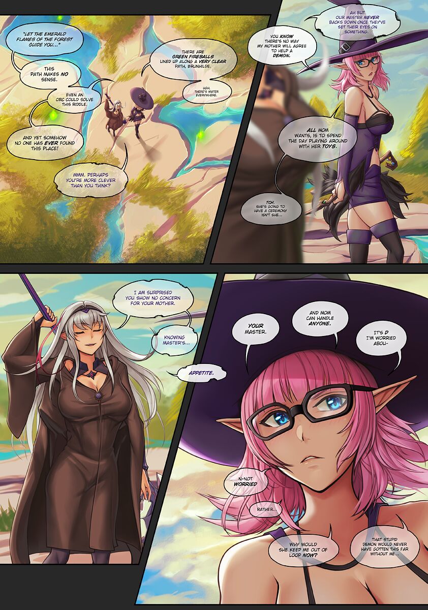 Dominion of Heroes Comic #6. Elven Conquest page 9 full