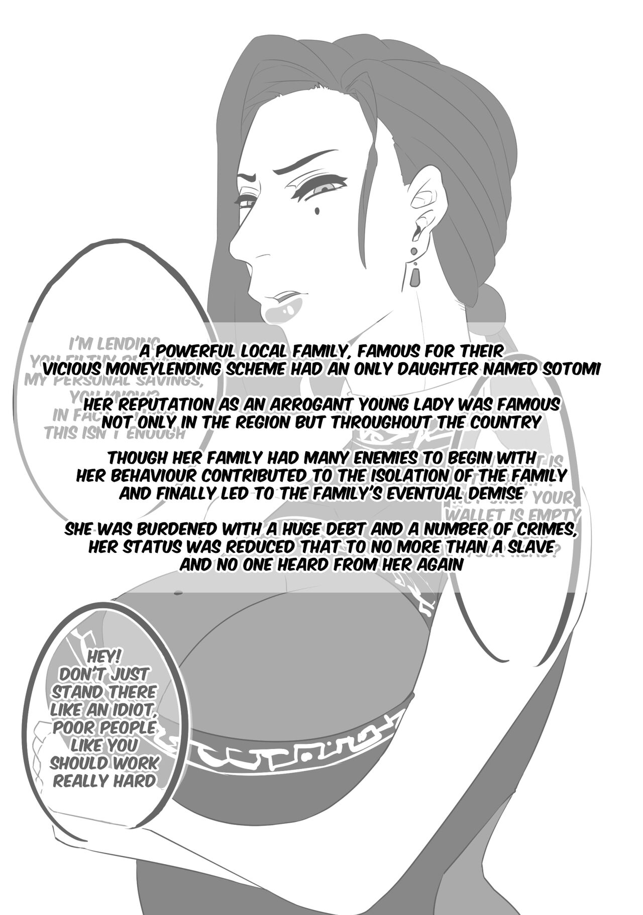 Arrogant Rich Onee-San Body Modification page 2 full