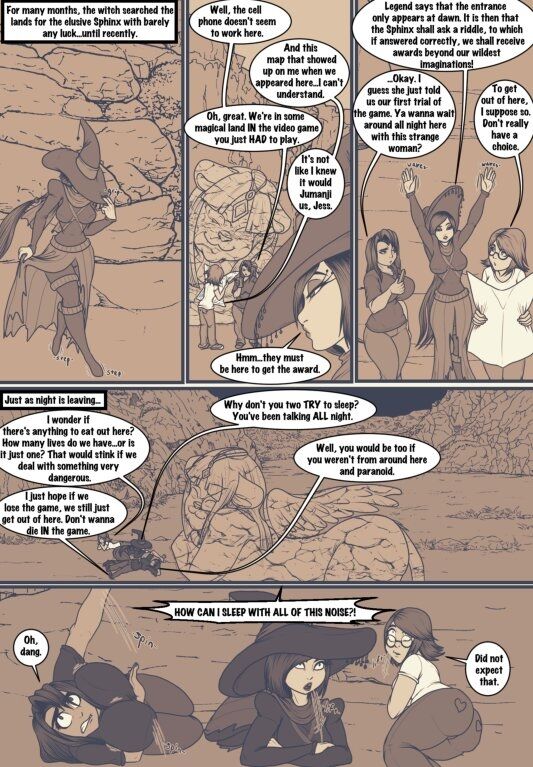 The Sphinx's SandWitch with Two Sides page 1 full