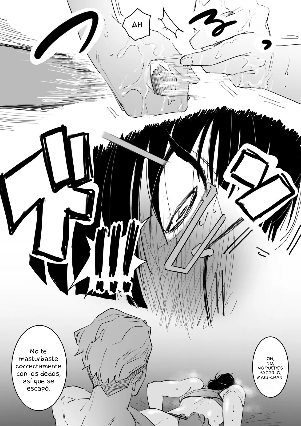 Kouhai no Tame ni Hitohadanuida Zenin Maki ga Onaho Ochi Suru Dake | Maki Zenin se quita la ropa por el bien de su compañero menor, solo para rendirse en la masturbación page 10 full