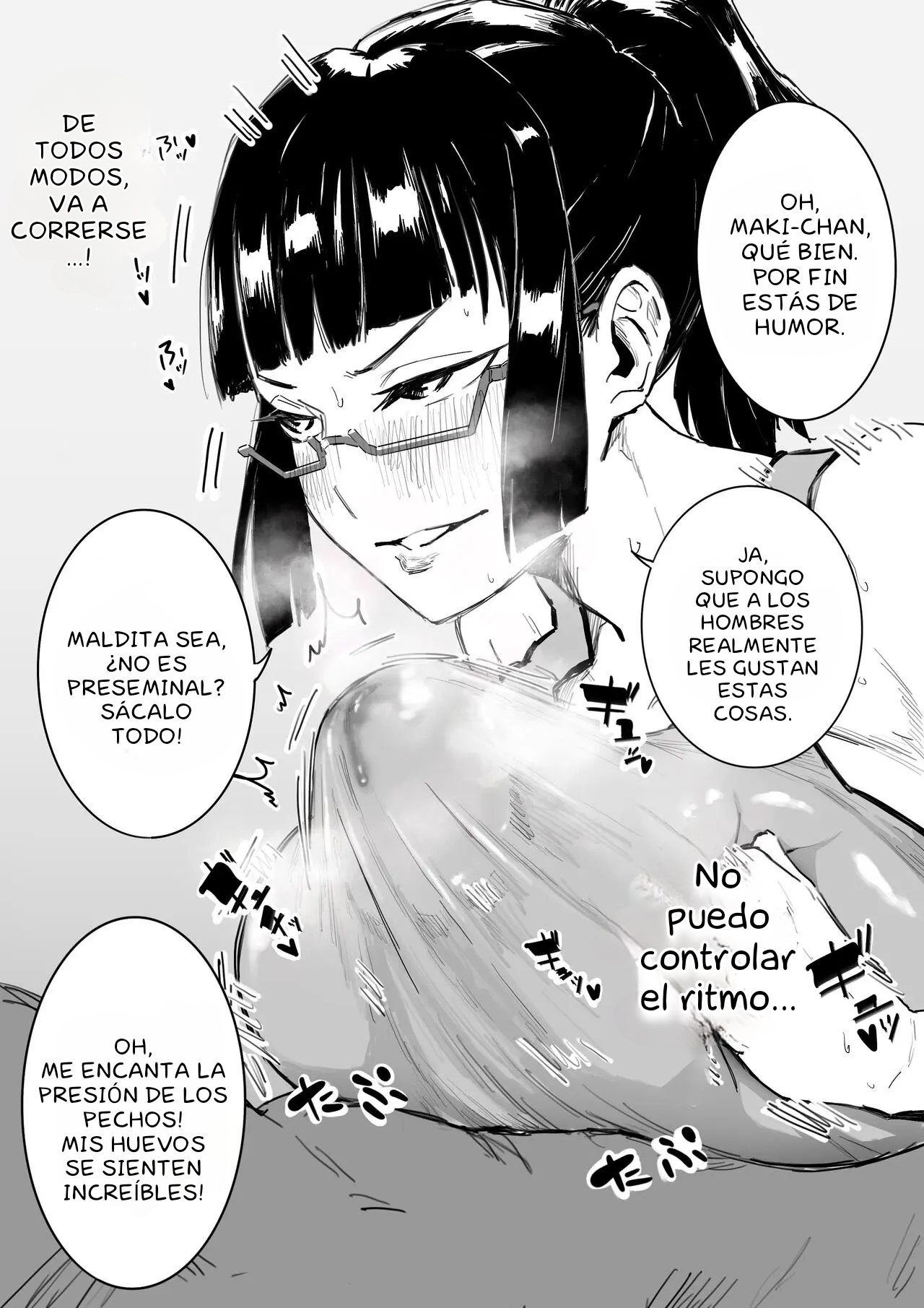 Kouhai no Tame ni Hitohadanuida Zenin Maki ga Onaho Ochi Suru Dake | Maki Zenin se quita la ropa por el bien de su compañero menor, solo para rendirse en la masturbación page 3 full