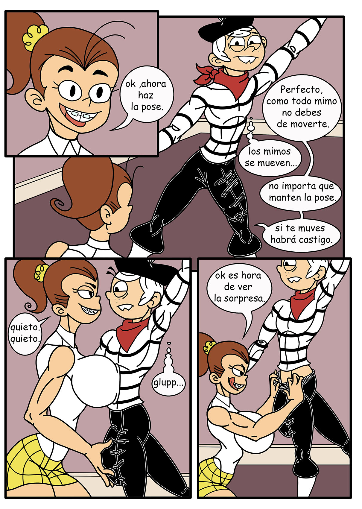 The Loud Harem 3 page 4 full