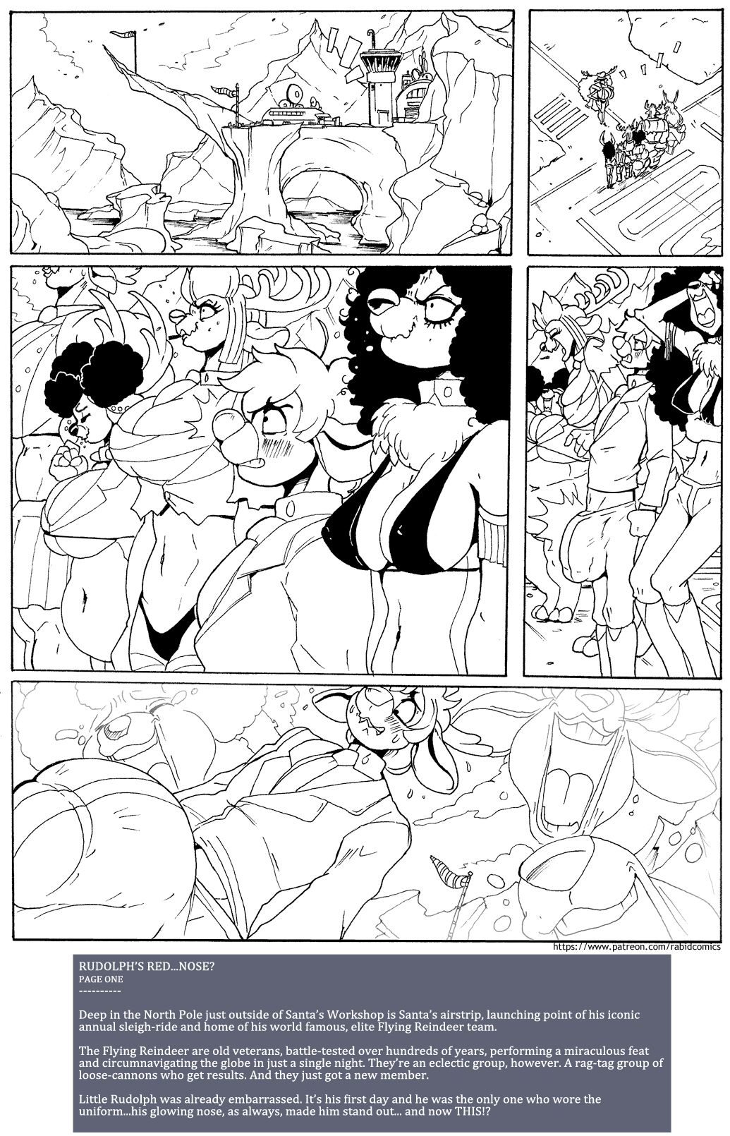Rudolph's Red... Nose? page 1 full