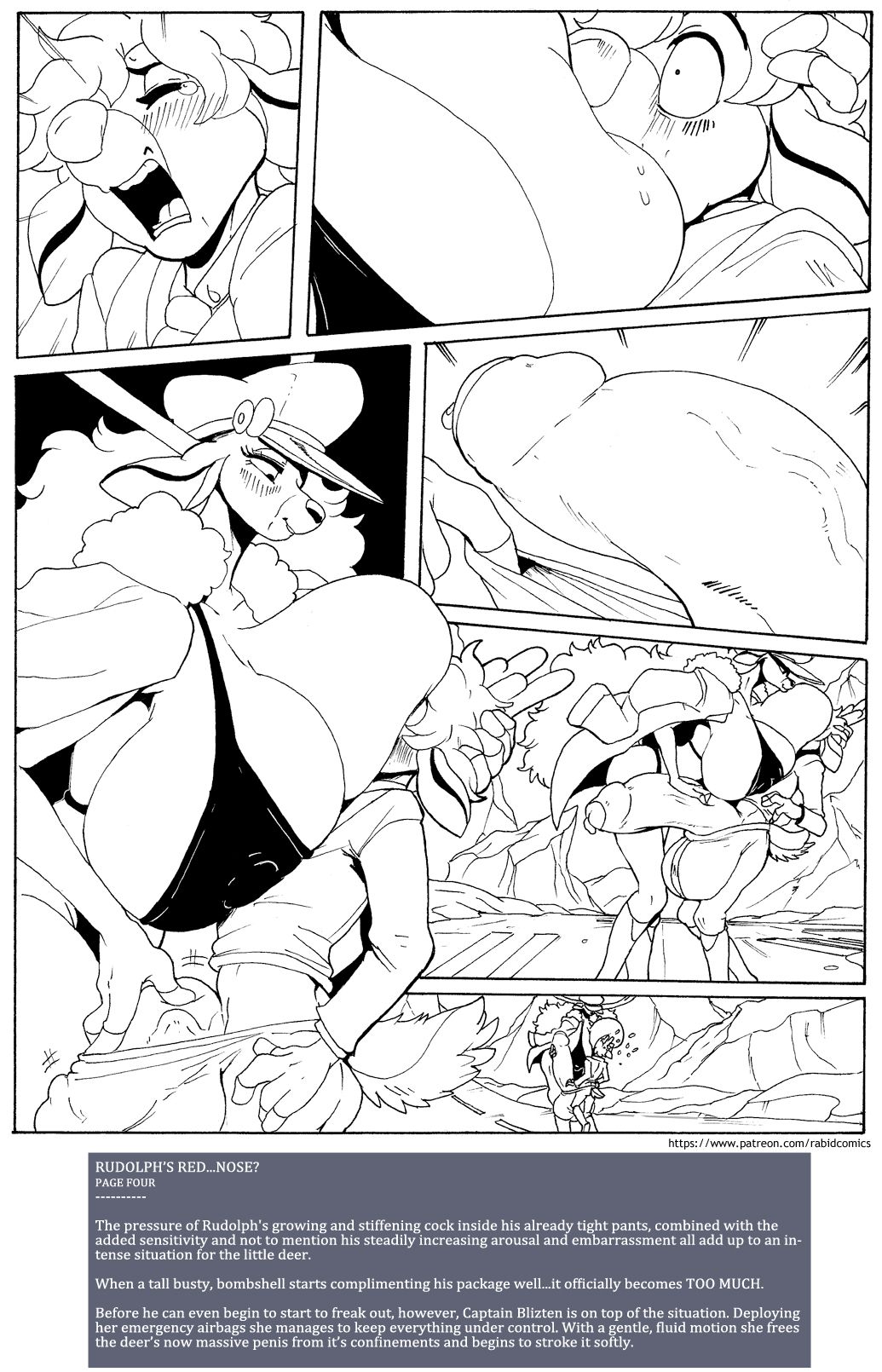 Rudolph's Red... Nose? page 4 full