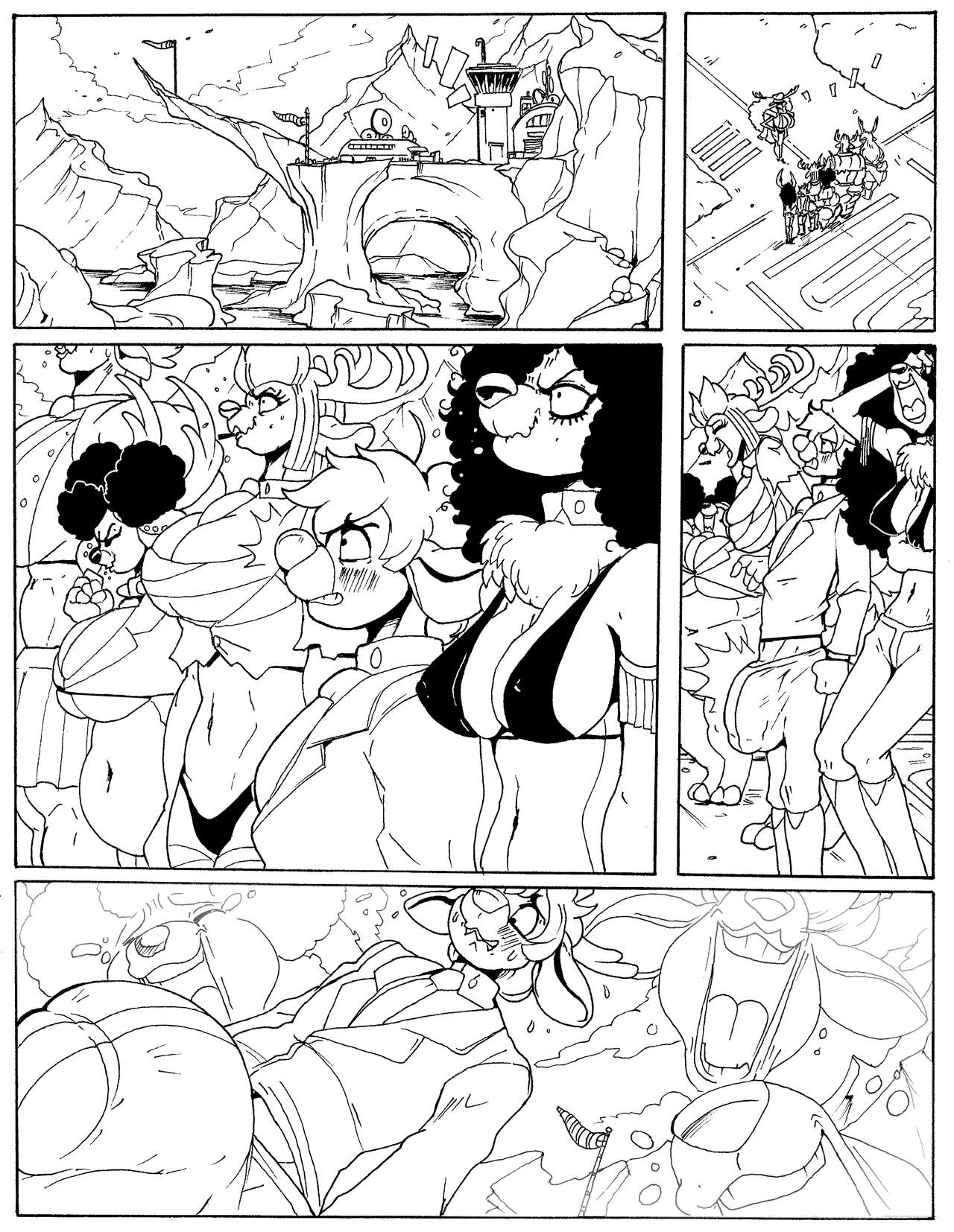 Rudolph's Red... Nose? page 9 full