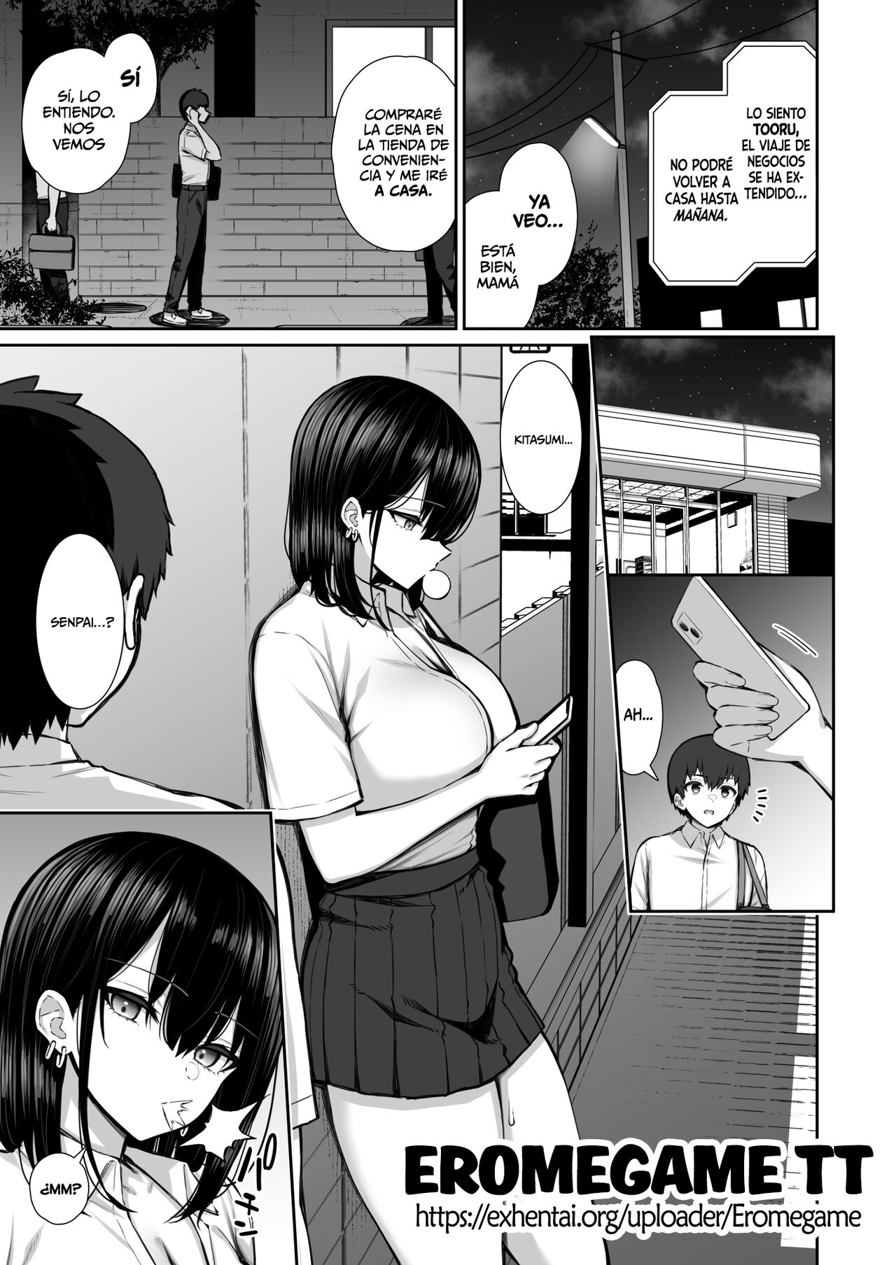 Iede Gal na Senpai wa Kantan ni Yarasete Kureru | Mi Gyaru Senpai Fugitiva me Deja Follarla con Demasiada Facilidad page 3 full