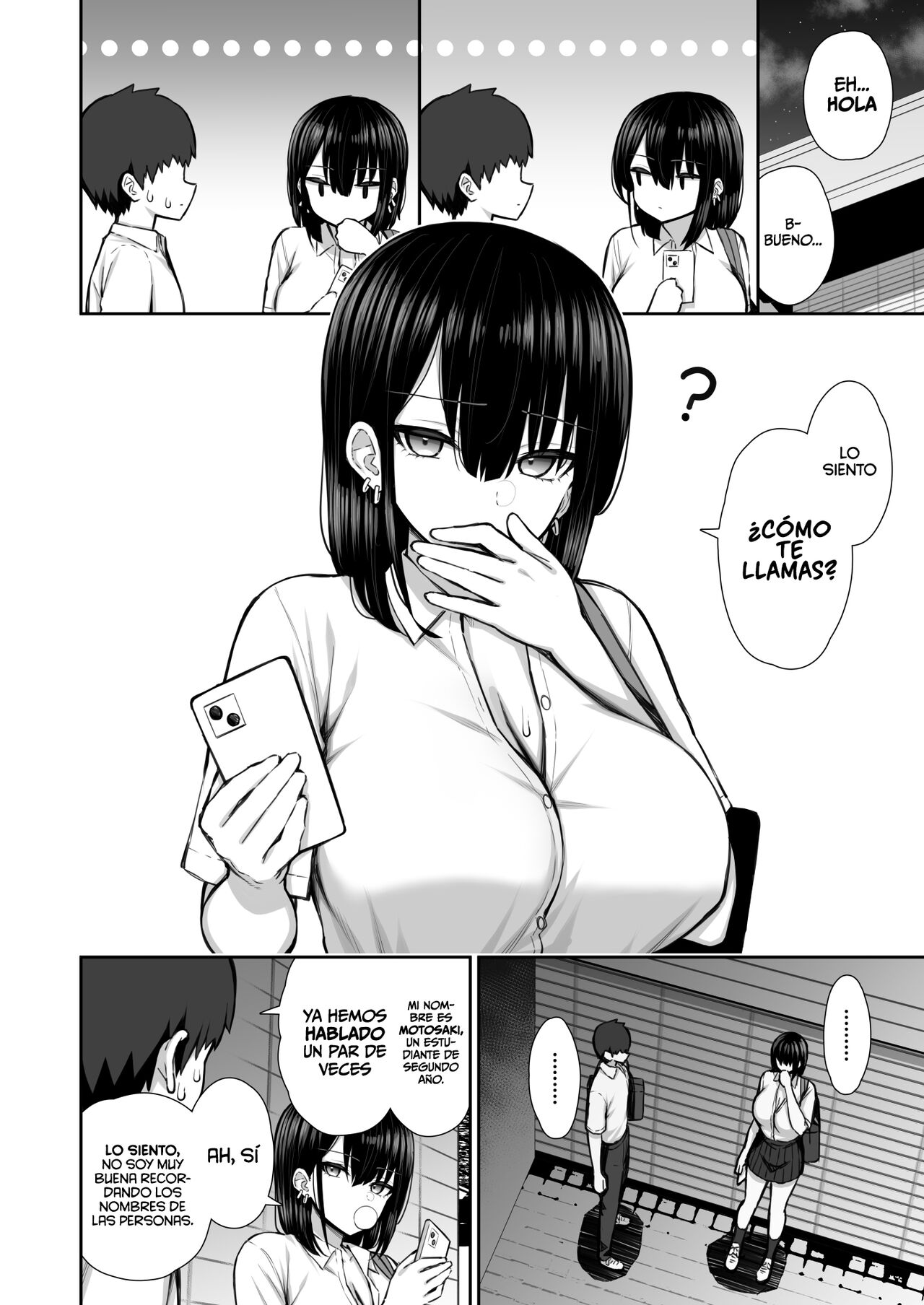 Iede Gal na Senpai wa Kantan ni Yarasete Kureru | Mi Gyaru Senpai Fugitiva me Deja Follarla con Demasiada Facilidad page 4 full