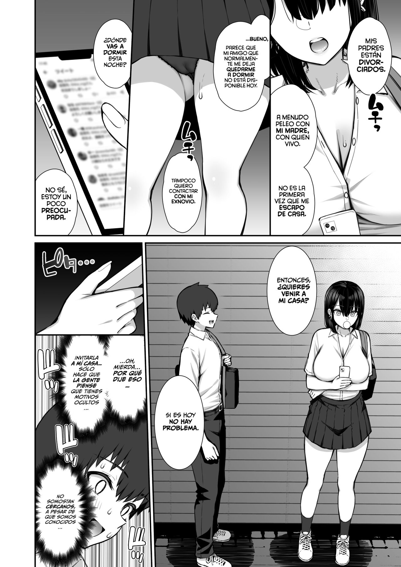 Iede Gal na Senpai wa Kantan ni Yarasete Kureru | Mi Gyaru Senpai Fugitiva me Deja Follarla con Demasiada Facilidad page 6 full