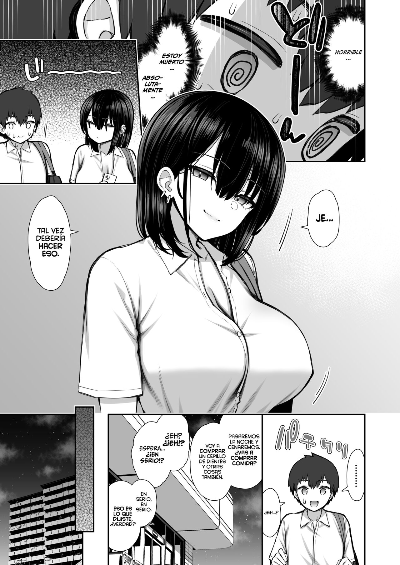 Iede Gal na Senpai wa Kantan ni Yarasete Kureru | Mi Gyaru Senpai Fugitiva me Deja Follarla con Demasiada Facilidad page 7 full