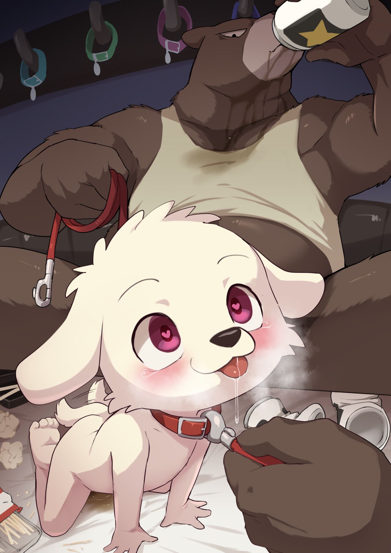 Manmosu Marimo - A bear and his pet page 3 full