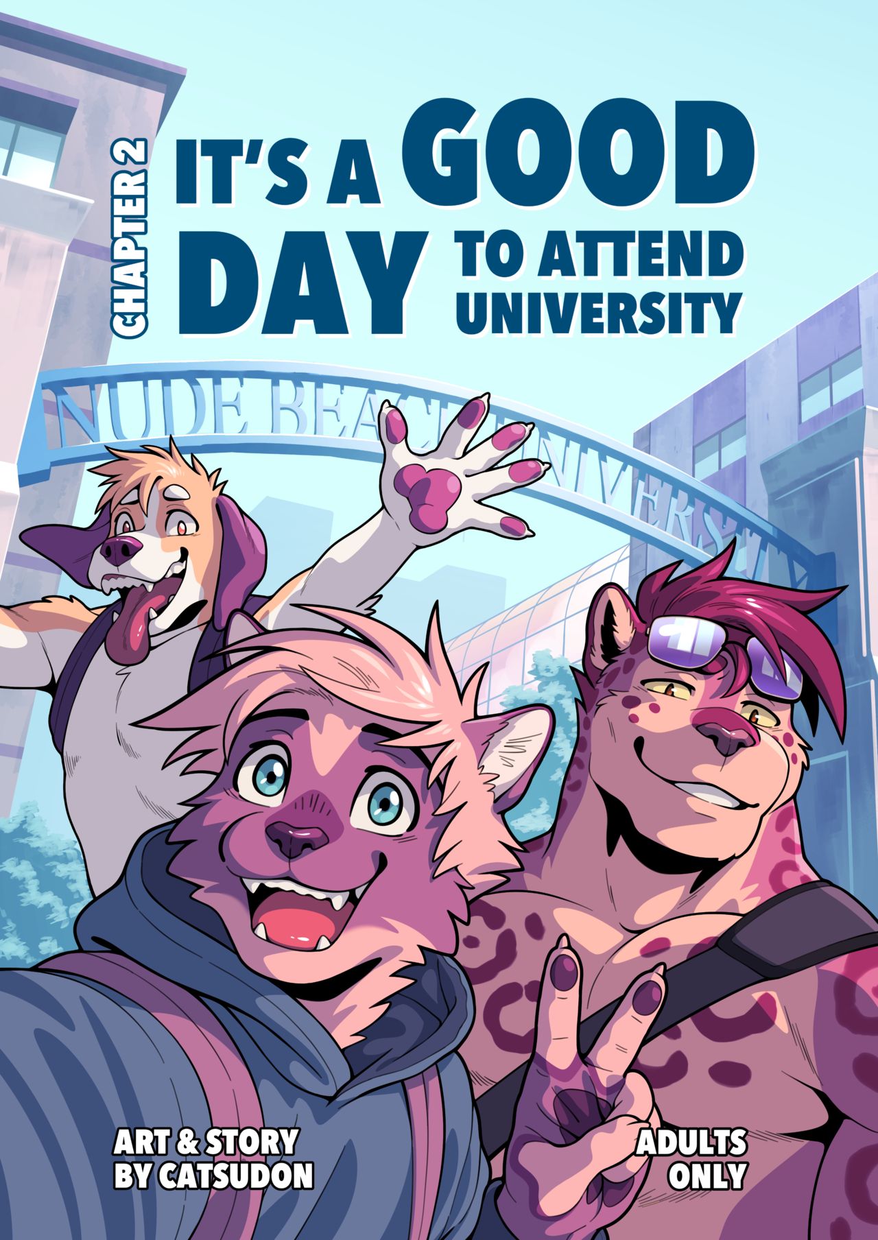 It's a Good Day to Attend University page 1 full