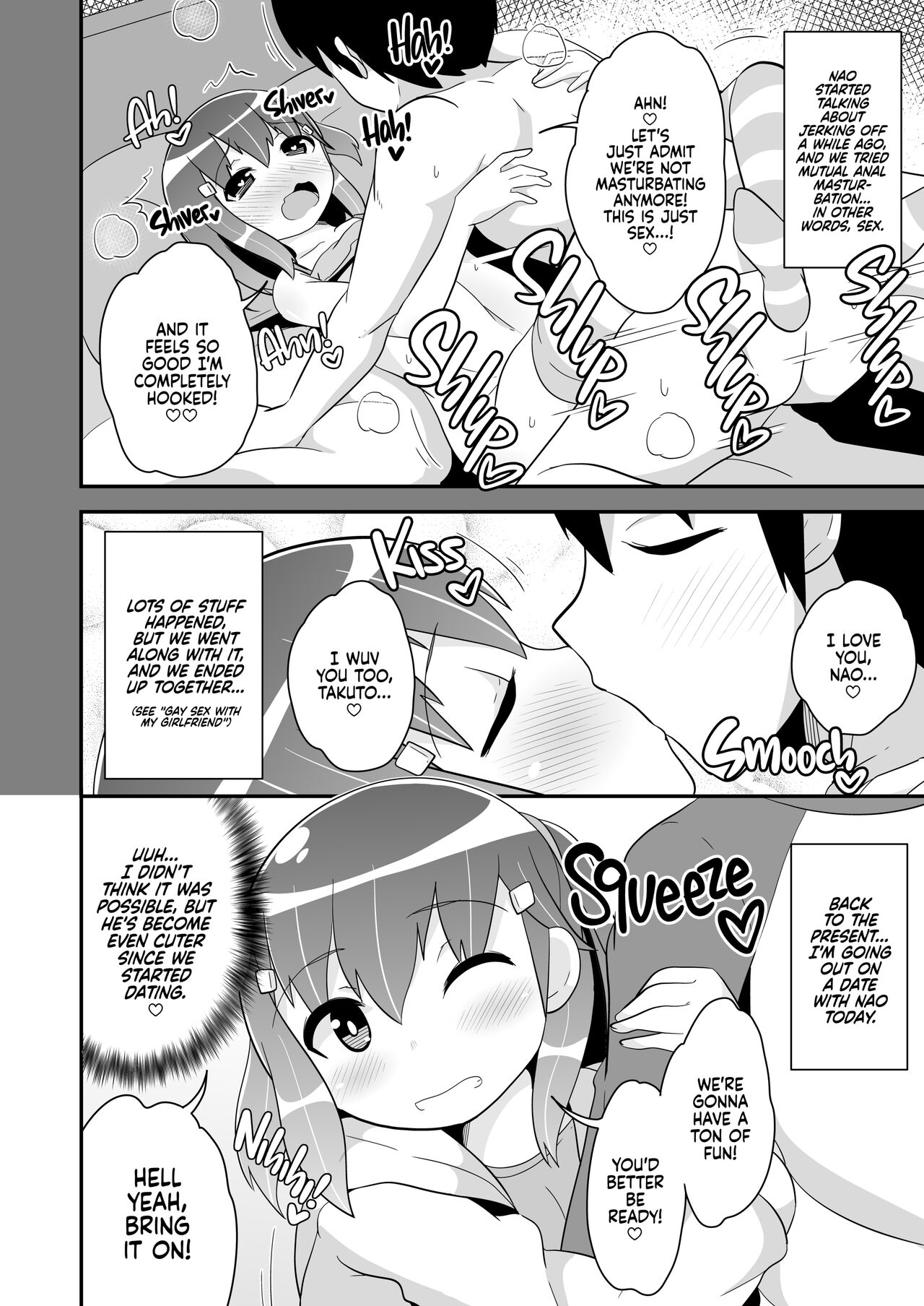 Josou  Homo Kanojo | Gay Sex with My Girlfriend 2 page 3 full