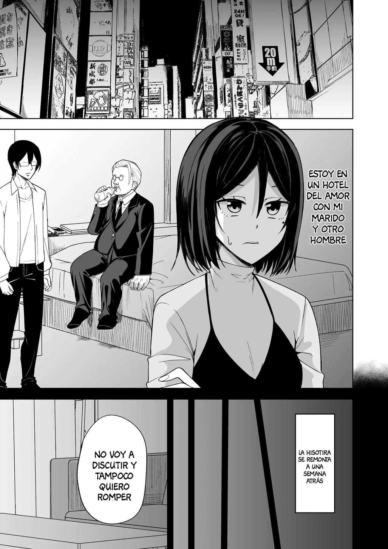 Inran Hitozuma no Uwaki Nikki "Otto no Me no Mae de" | Esposa insatisfecha 05 page 3 full