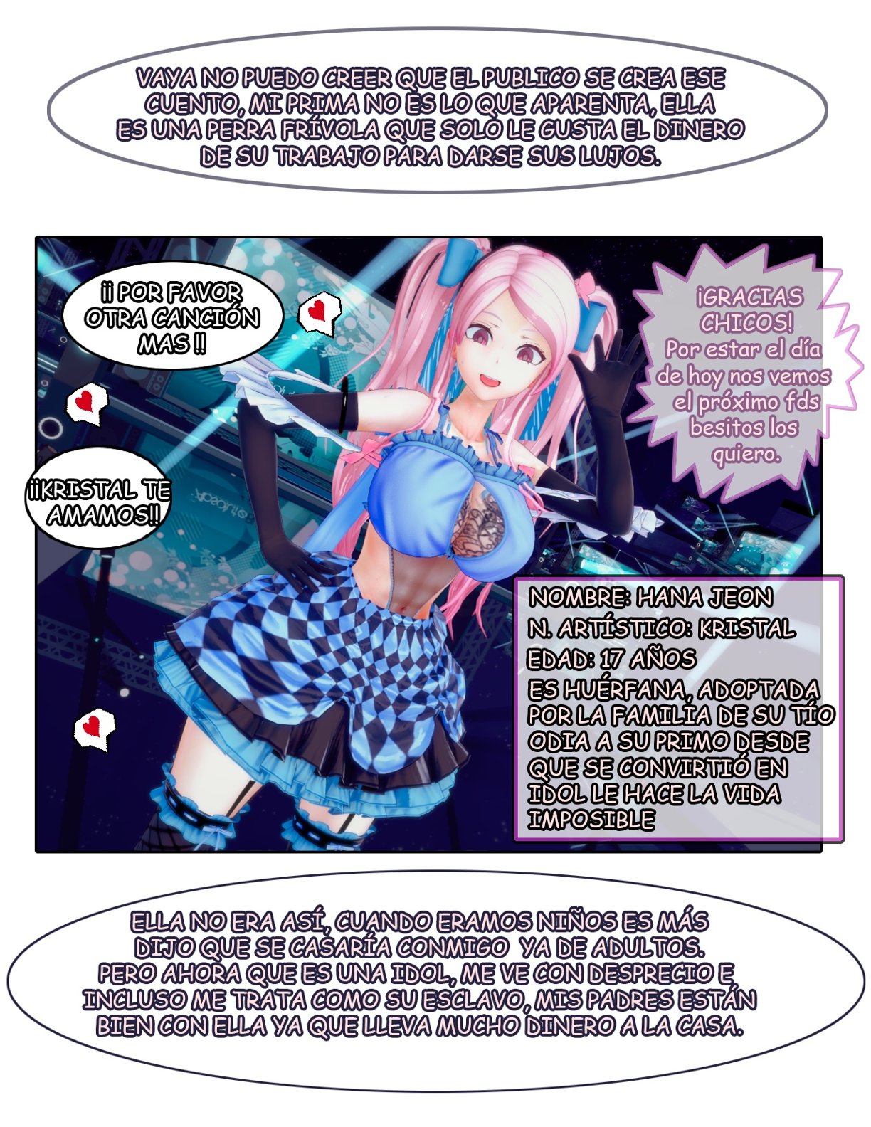 Chantaje Sexual a mi prima la Idol #1 y 2 - Page 2 - IMHentai