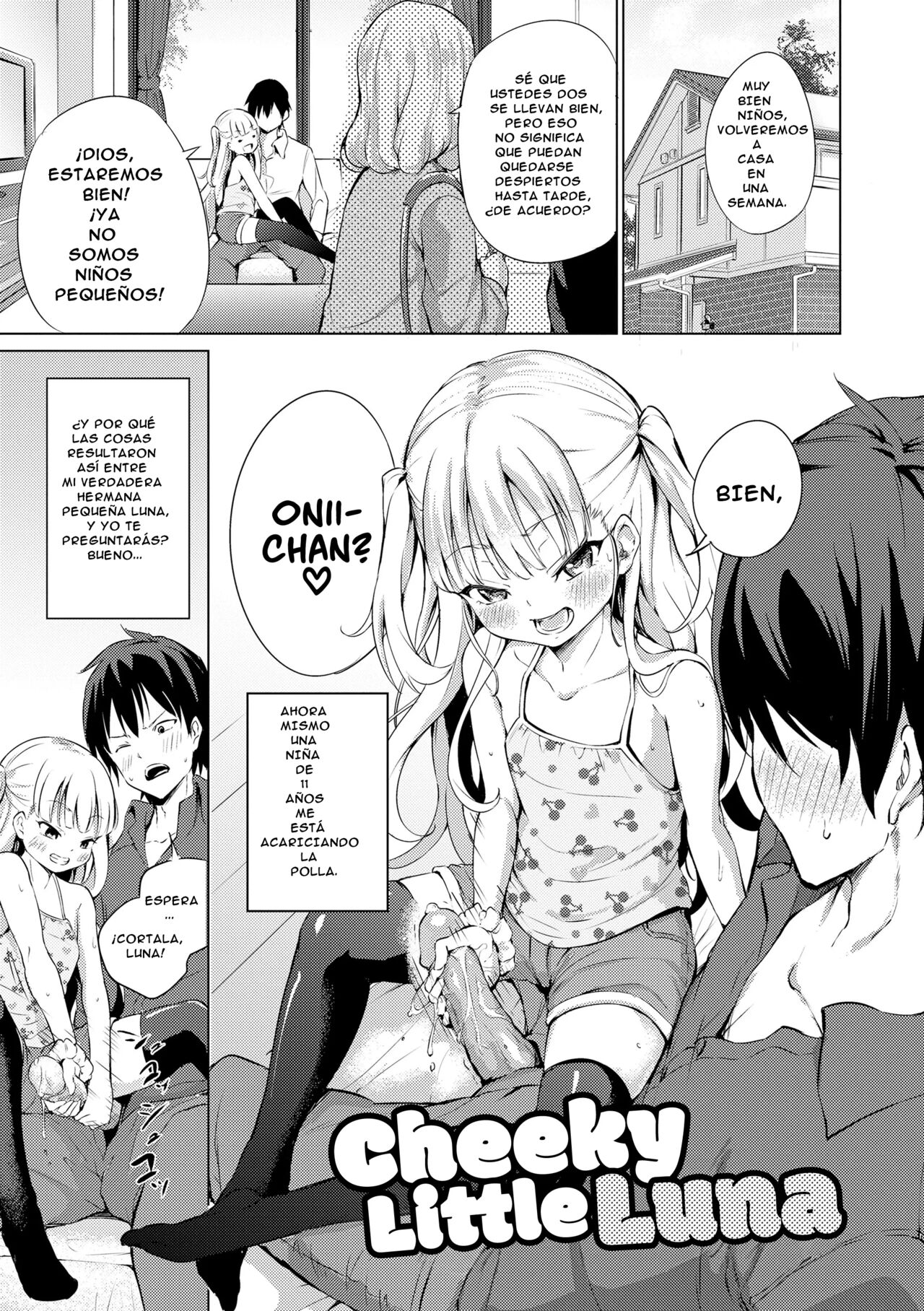 Namaiki Luna Chan | Pequeña Luna Descarada page 1 full