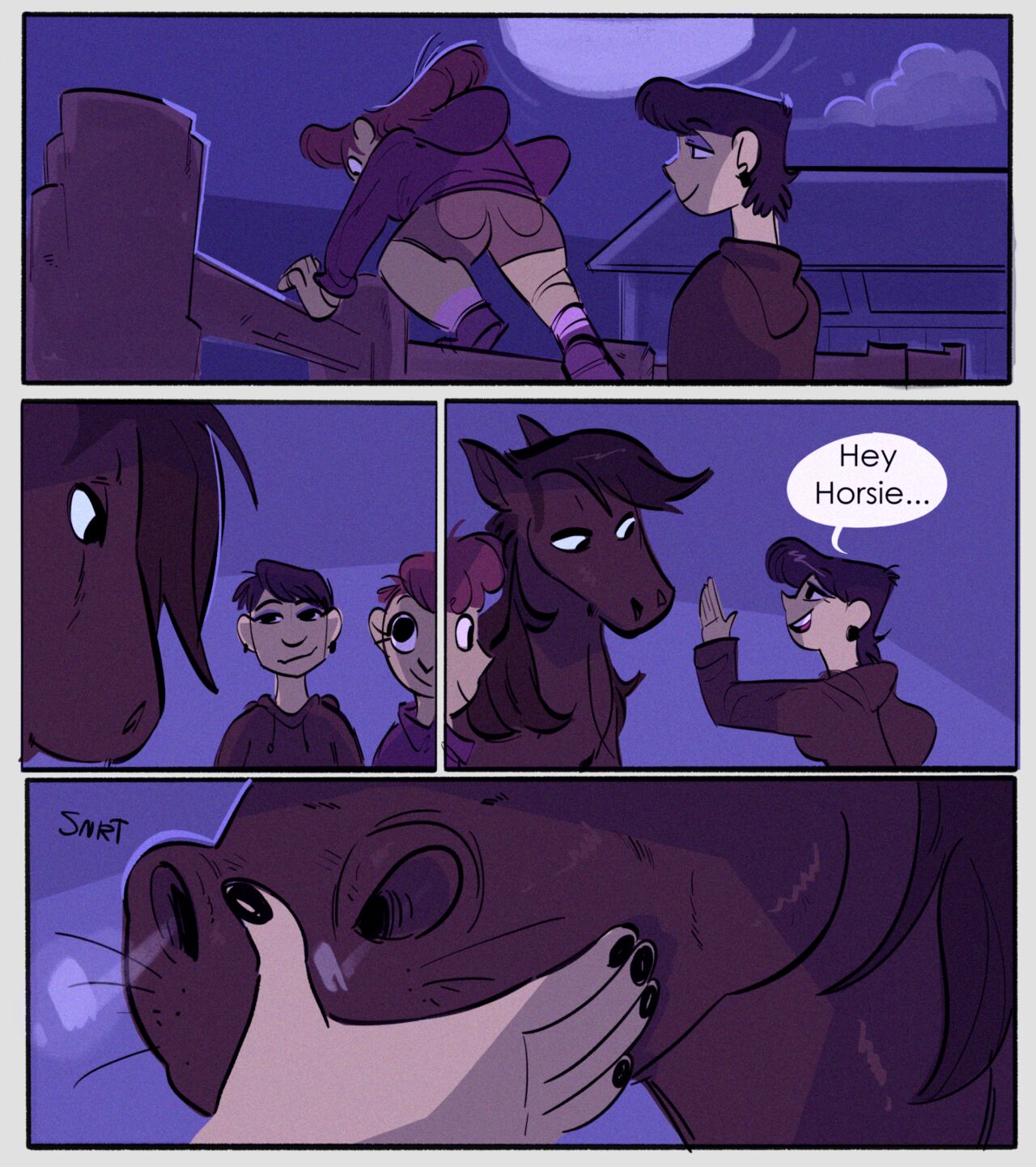 Be-Were of the Horses page 1 full