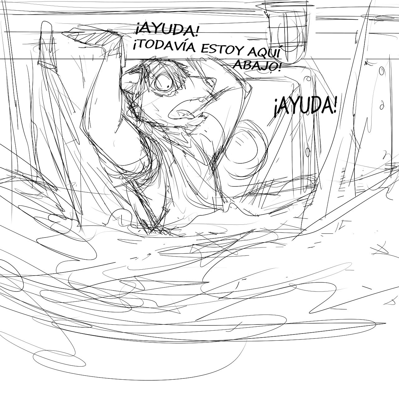Hladilnik's Shark Girl and Raccoon Comic page 2 full