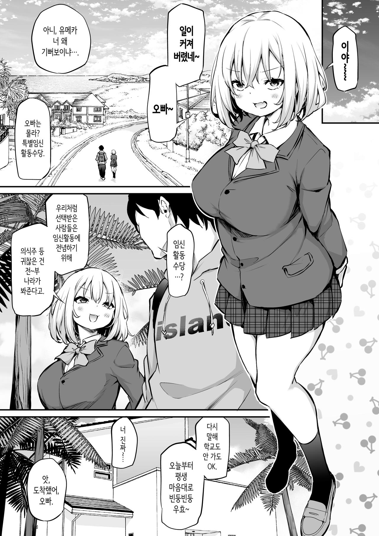 Imouto Haramasenai to Derarenai Shima | 여동생 임신시키지 않으면 나갈 수 없는 섬 page 4 full