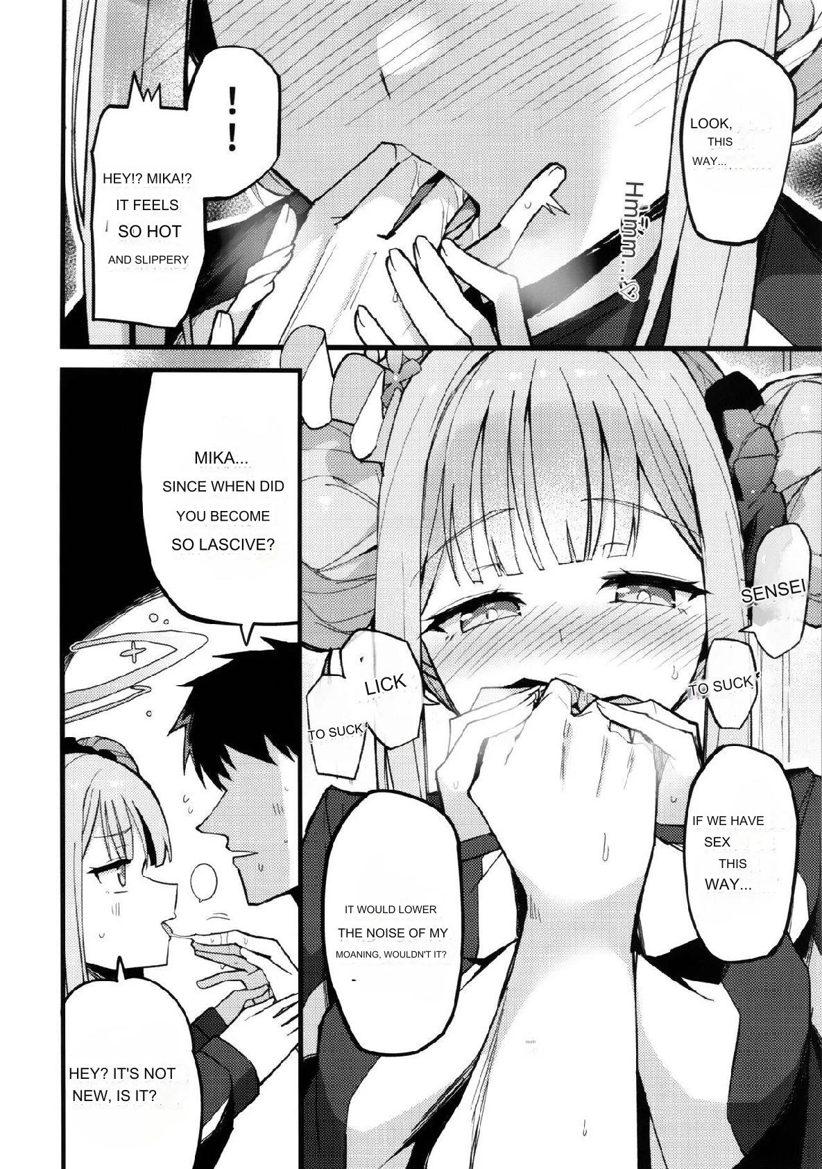 Mika, Koe Osaete. | Mika, Keep Your Voice Down. page 9 full
