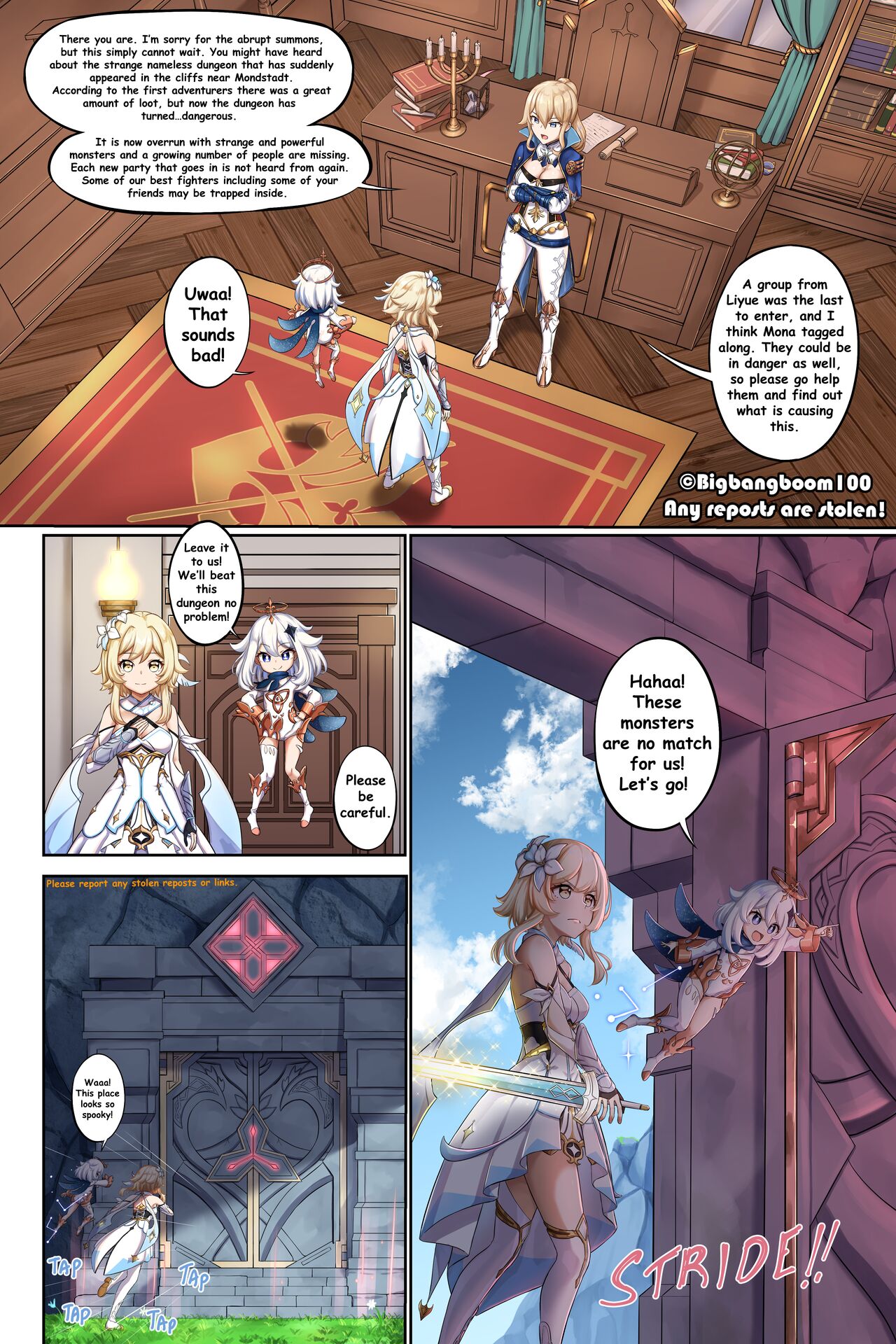 Impactful Dungeon page 2 full