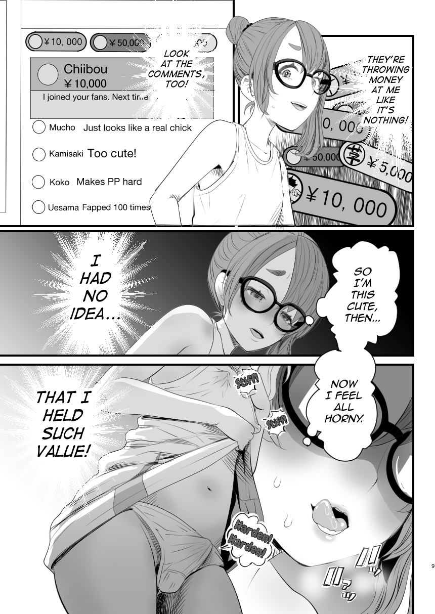 Otokonoko Haishinsha Nagesen ni Noserarete Hamerarechaimashita page 9 full