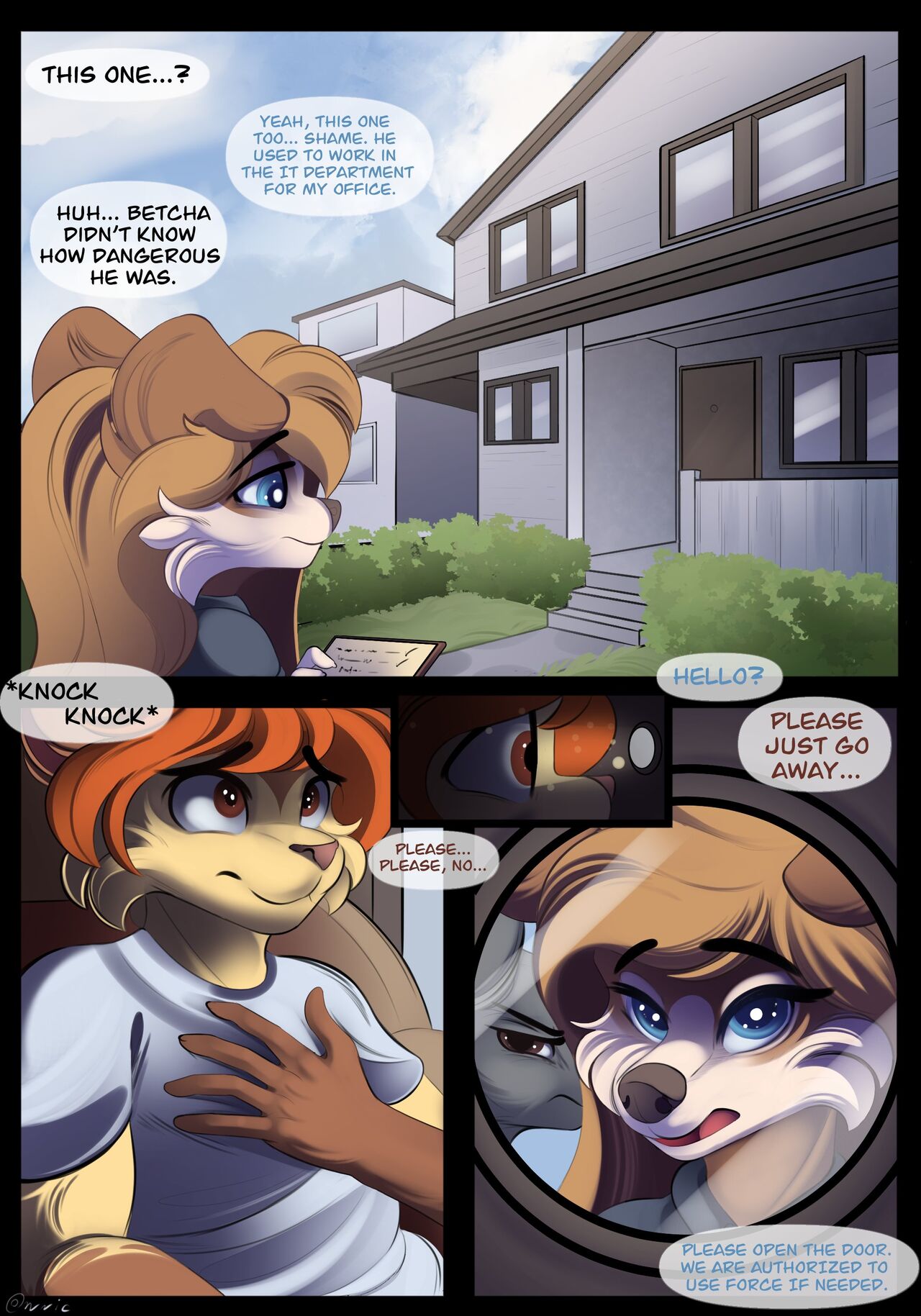 Comm for Minako page 1 full