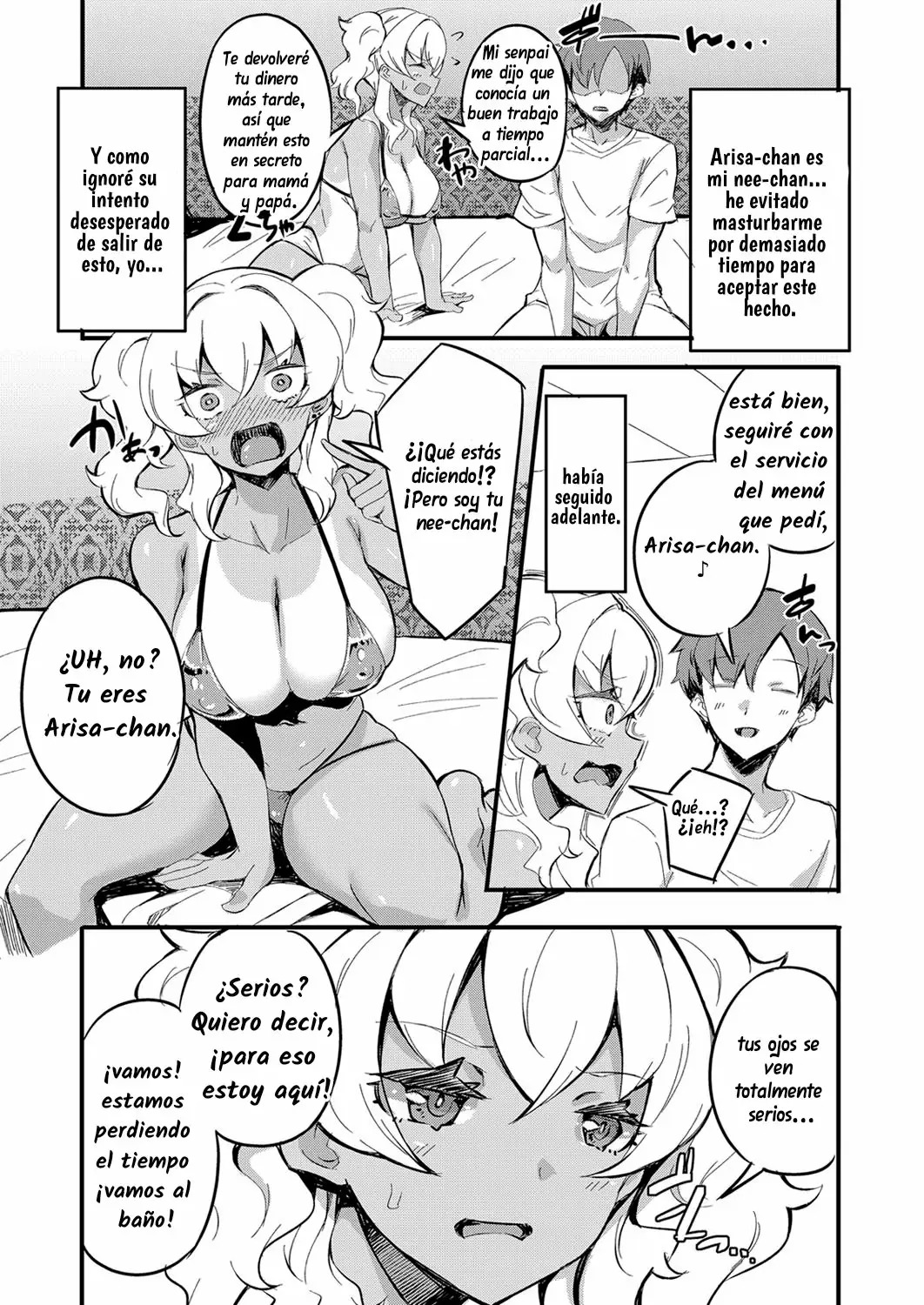 Hatsu Fuuzoku wa Aitsu to Battery ~Kyousei Skinship de Fukamari Sugiru Kankei~ | I Ran Into Her for My First Sexual Service ~A Relationship That Overly Deepens Through Forced Skinship~ page 5 full