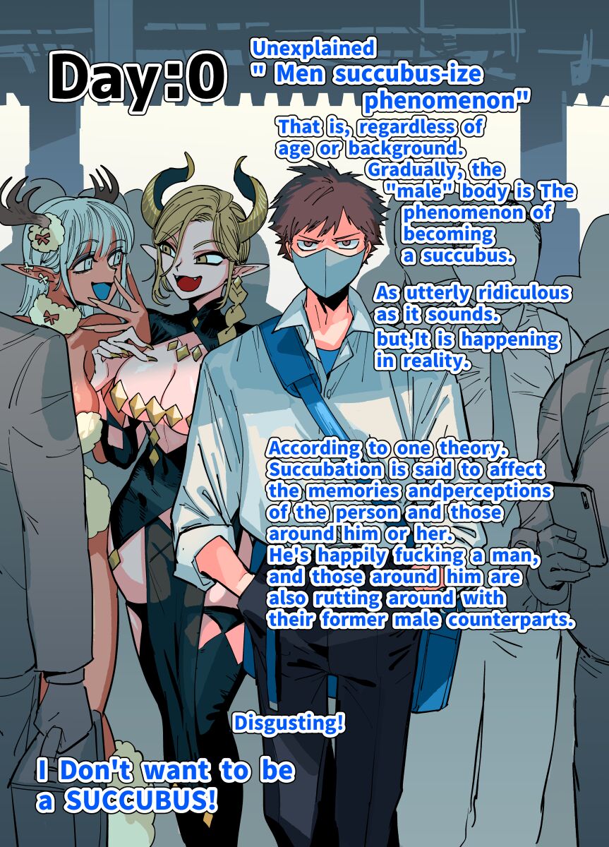 Men Succub-ize Phenomenon/Unconscious Succubation TSF page 1 full