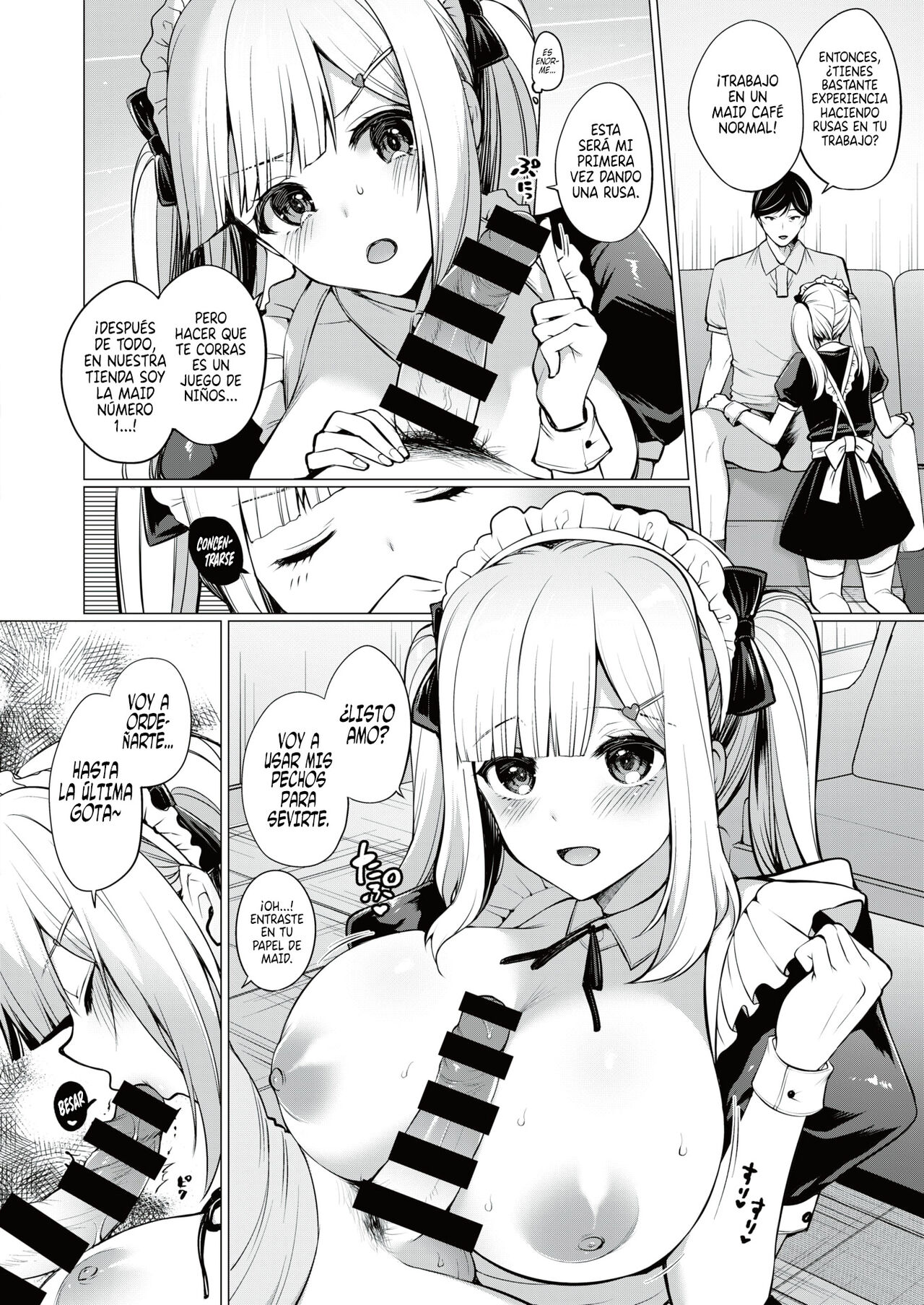 Gohoushi Da Maid | El Servicio de una Mala Maid page 5 full