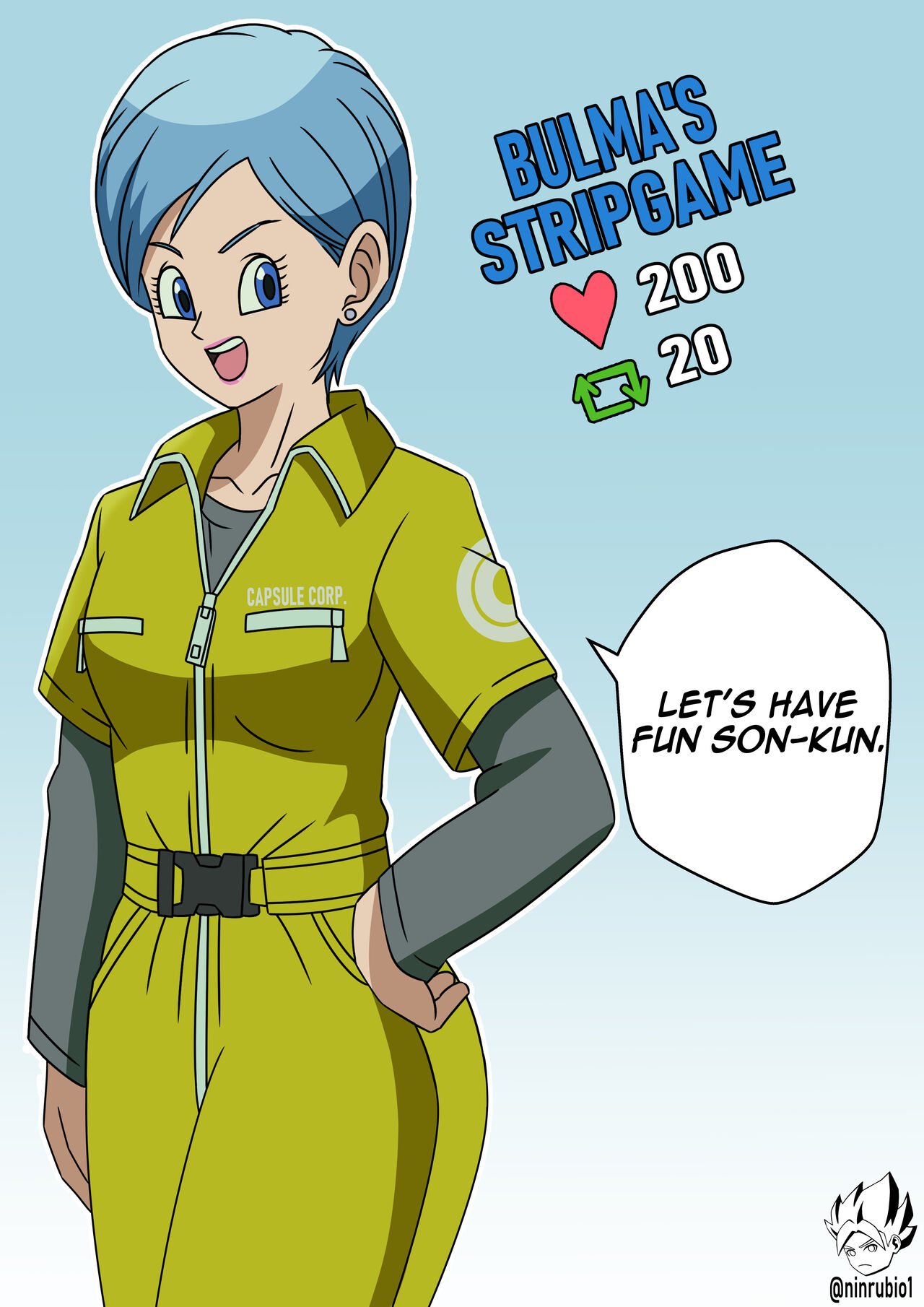 Bulma's Stripcase page 1 full